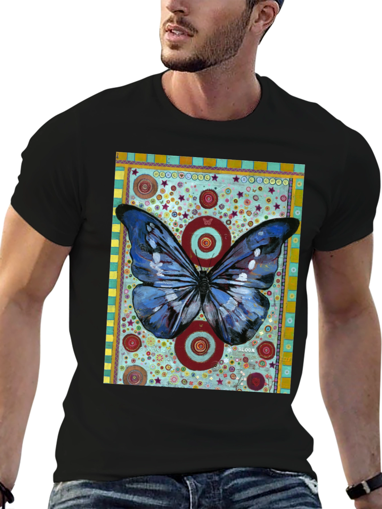 Butterfly Art Graphic Tee