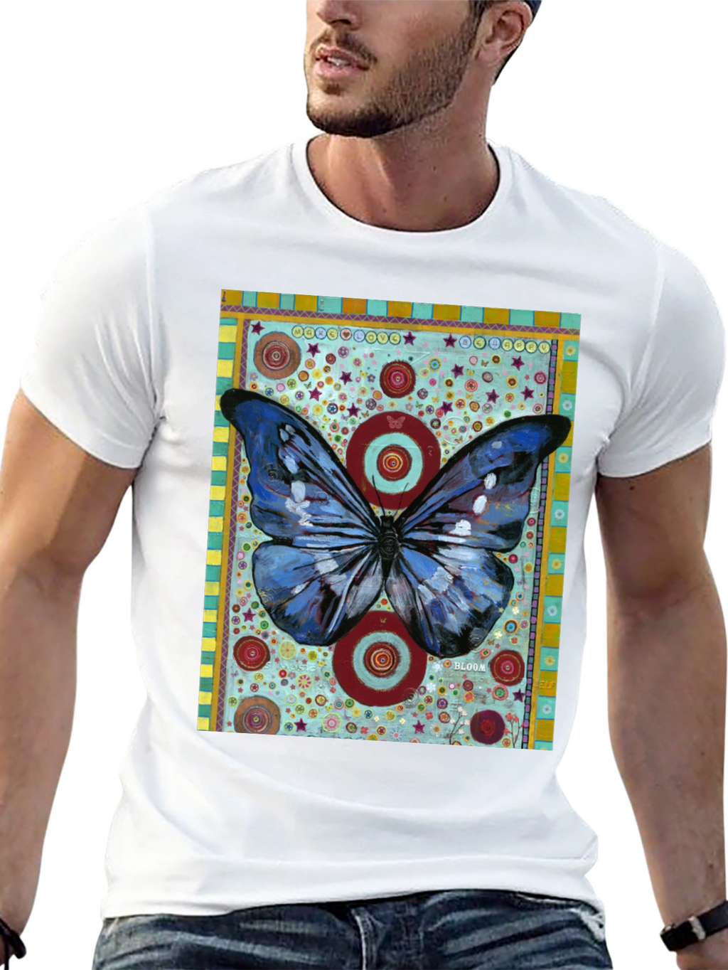 Butterfly Art Graphic Tee