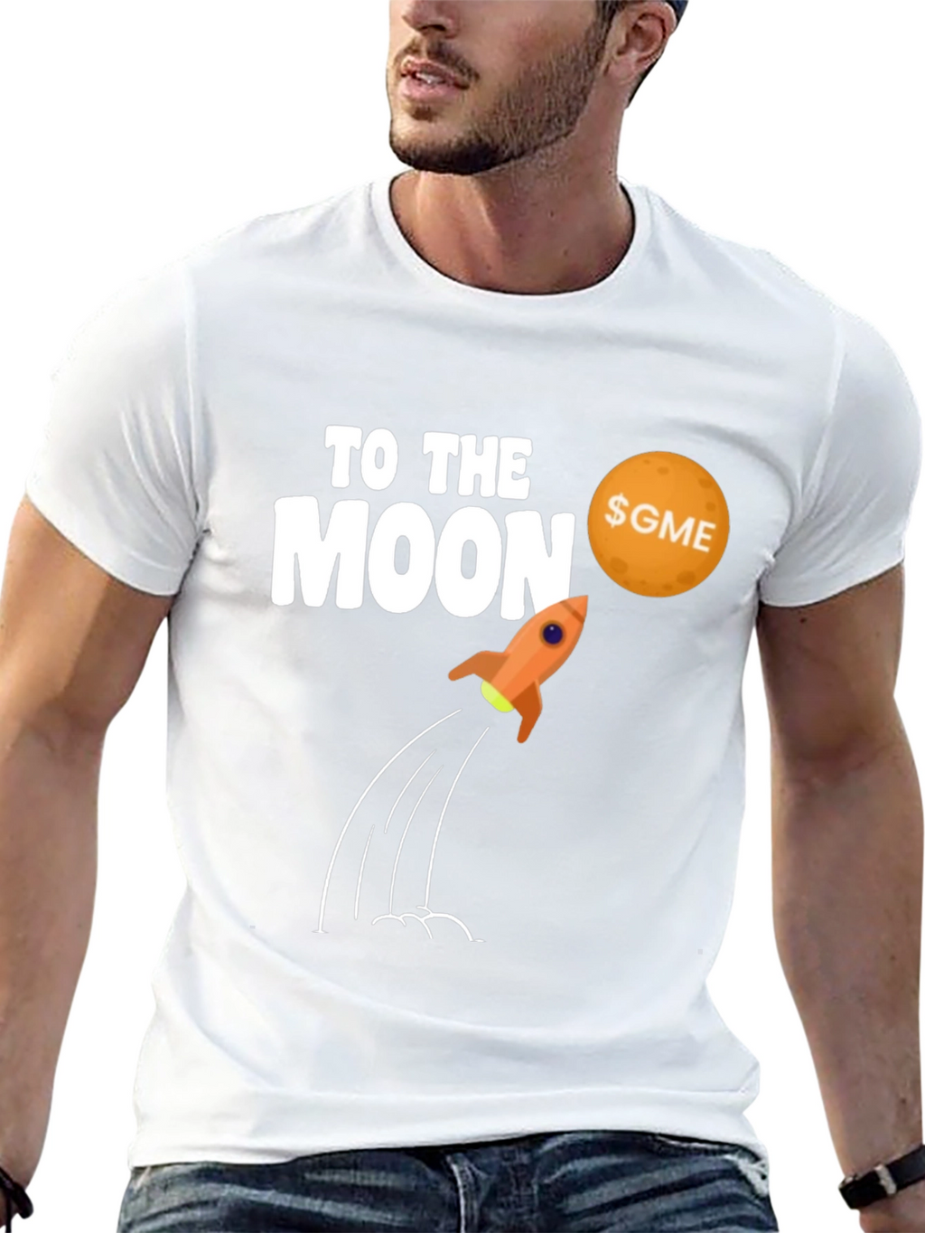 To The Moon GME T-Shirt