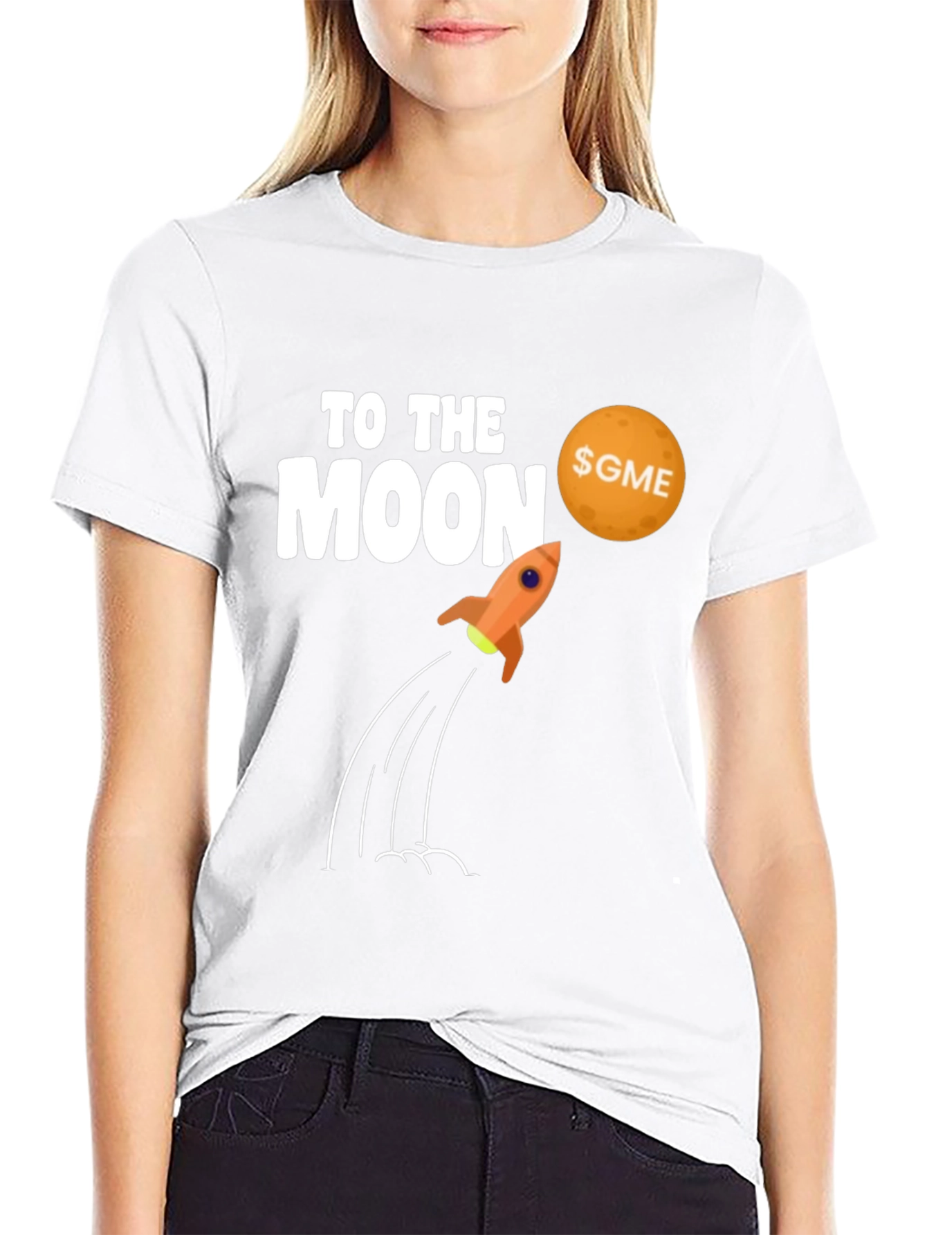 To The Moon GME T-Shirt