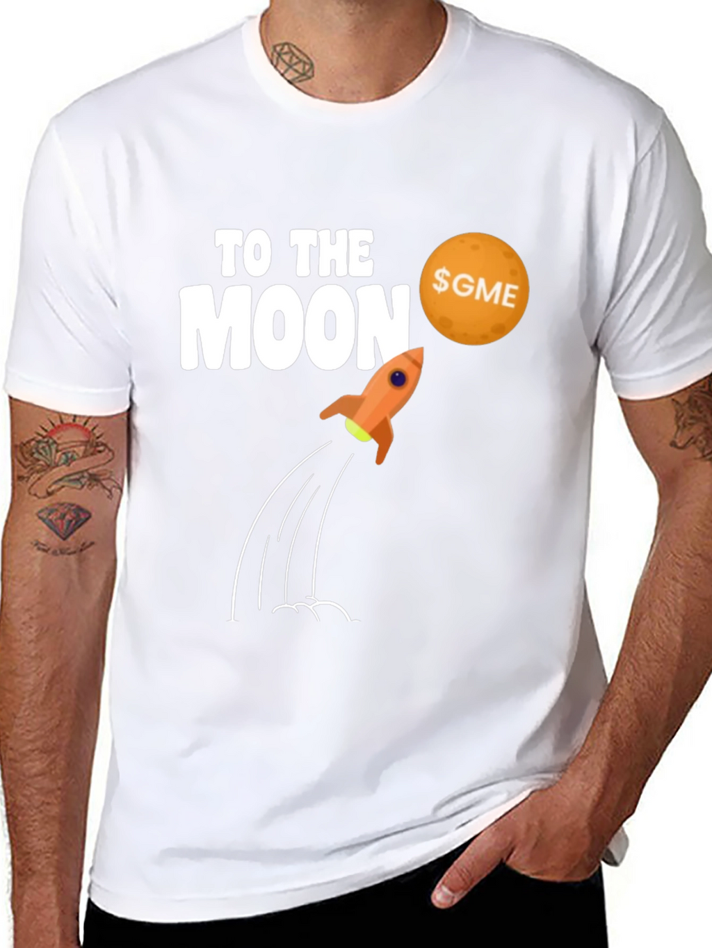 To The Moon GME T-Shirt