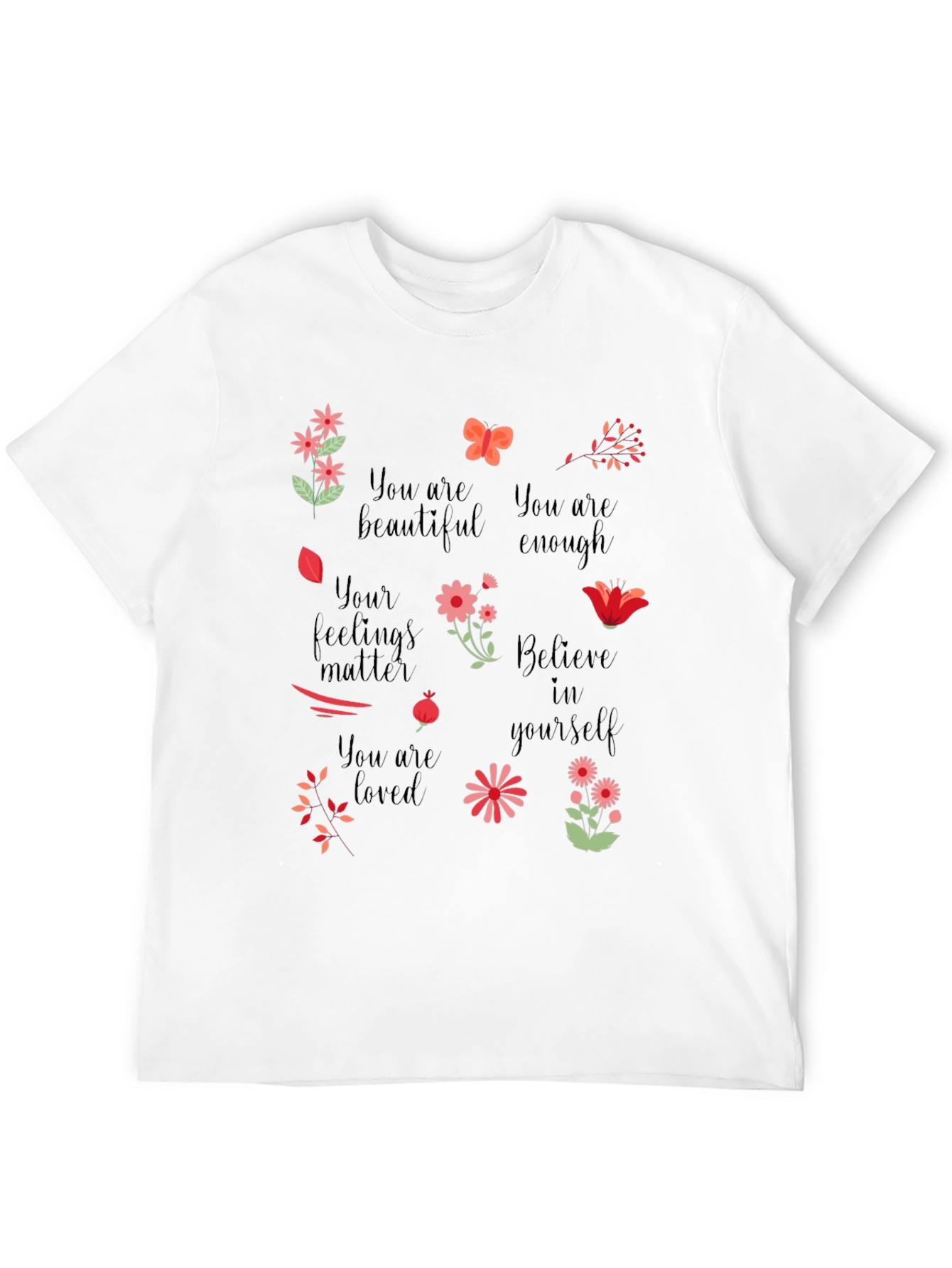 Inspirational Graphic Tee - You are Enough
