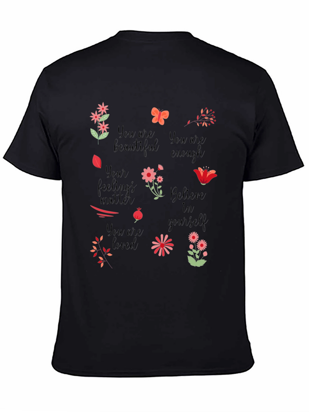 Inspirational Graphic Tee - You are Enough
