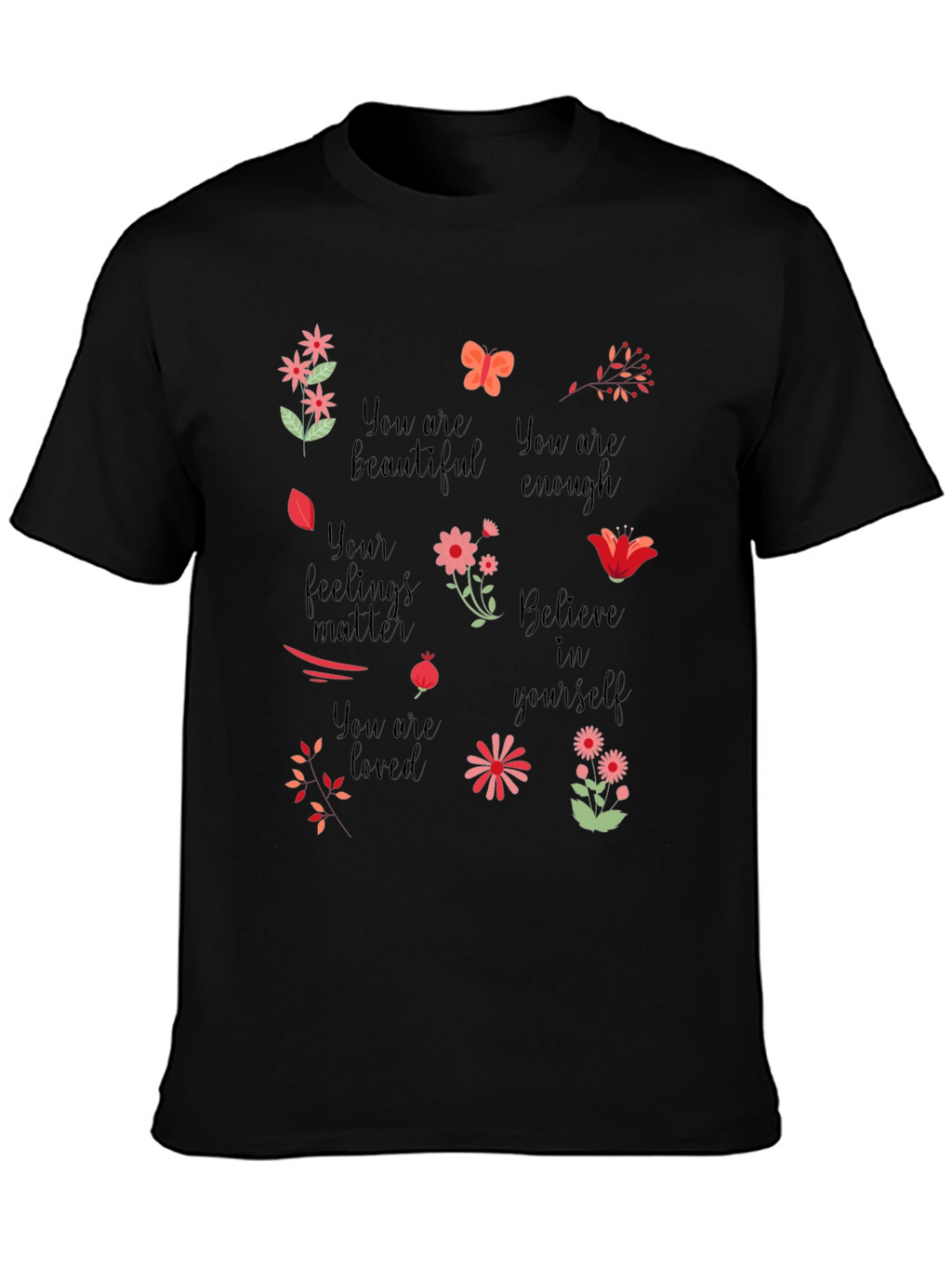 Inspirational Graphic Tee - You are Enough