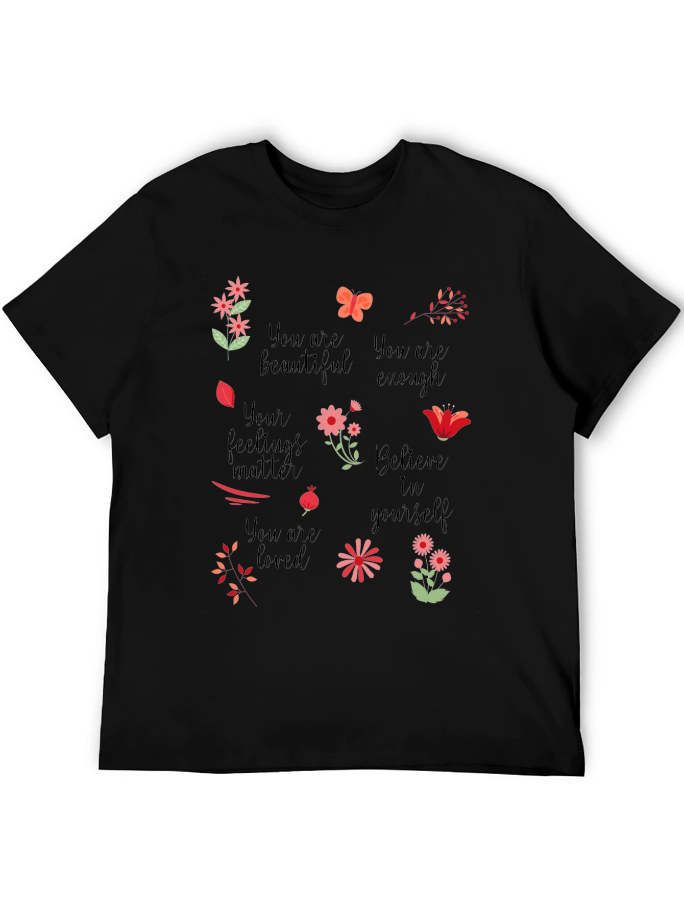 Inspirational Graphic Tee - You are Enough
