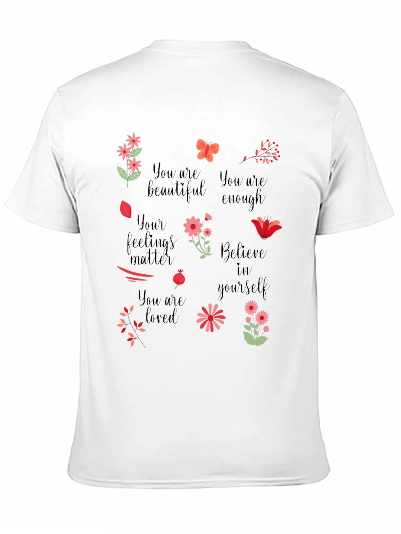 Inspirational Graphic Tee - You are Enough