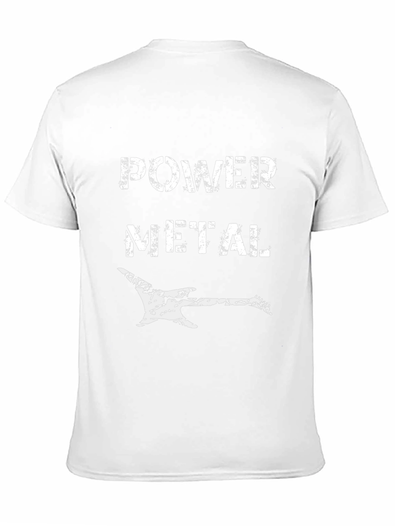 Power Metal Guitar Graphic T-Shirt