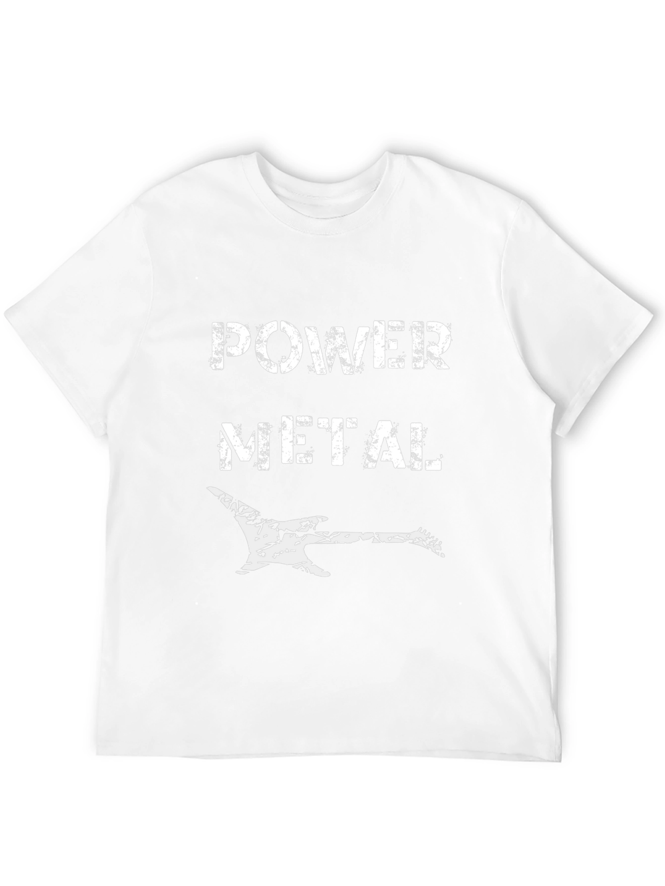 Power Metal Guitar Graphic T-Shirt