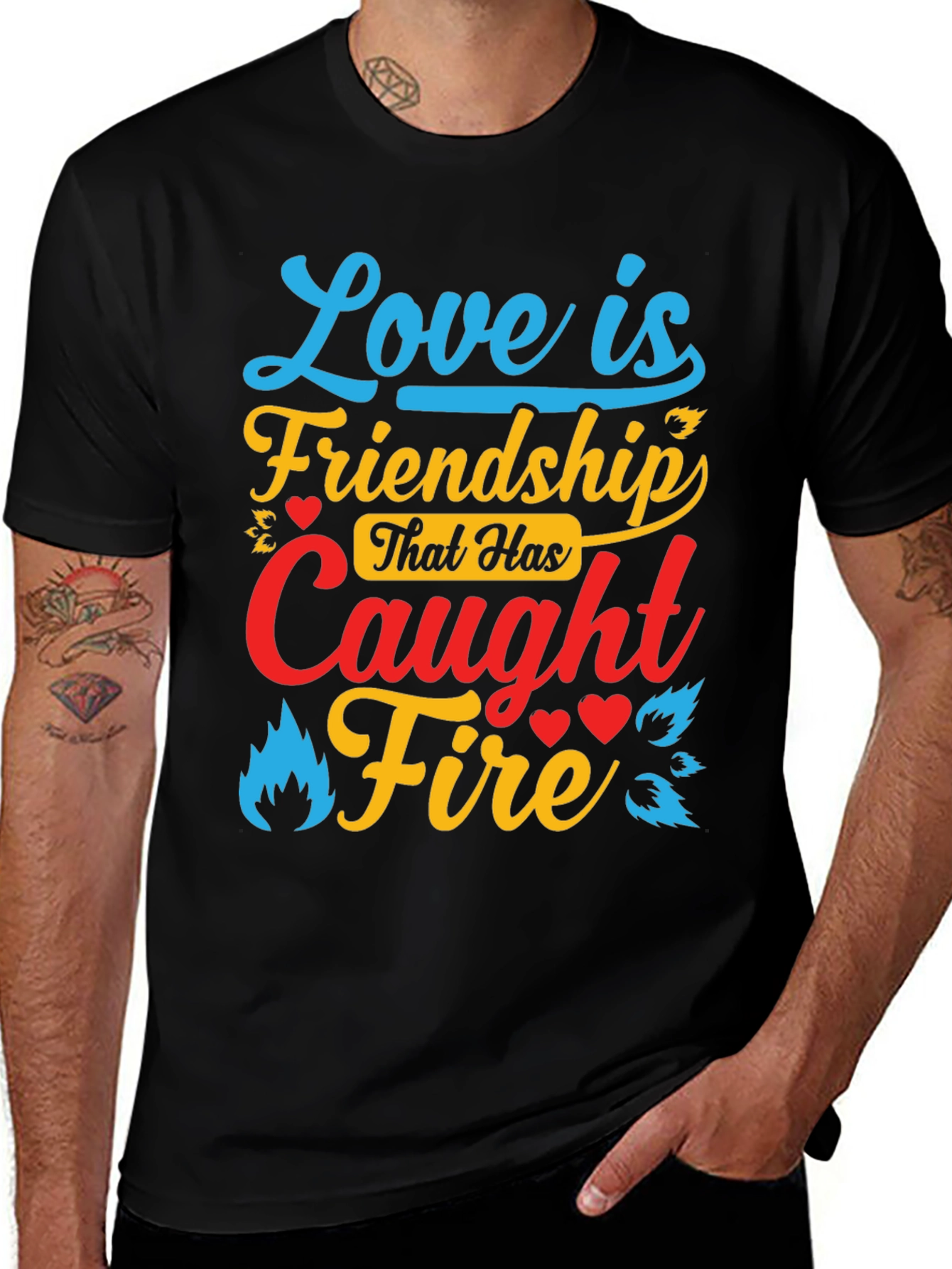 Love is Friendship T-Shirt - Relationship Goals