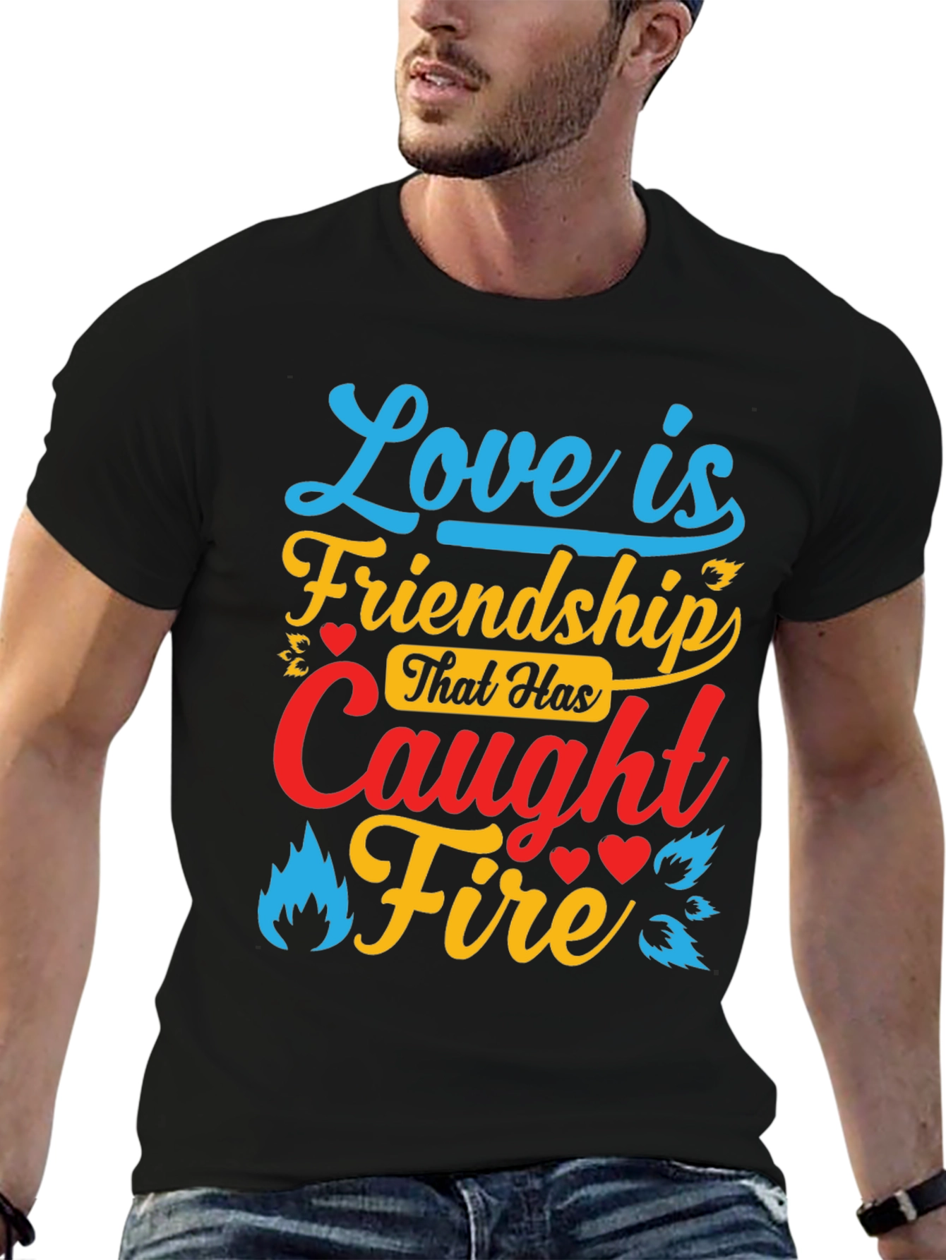 Love is Friendship T-Shirt - Relationship Goals