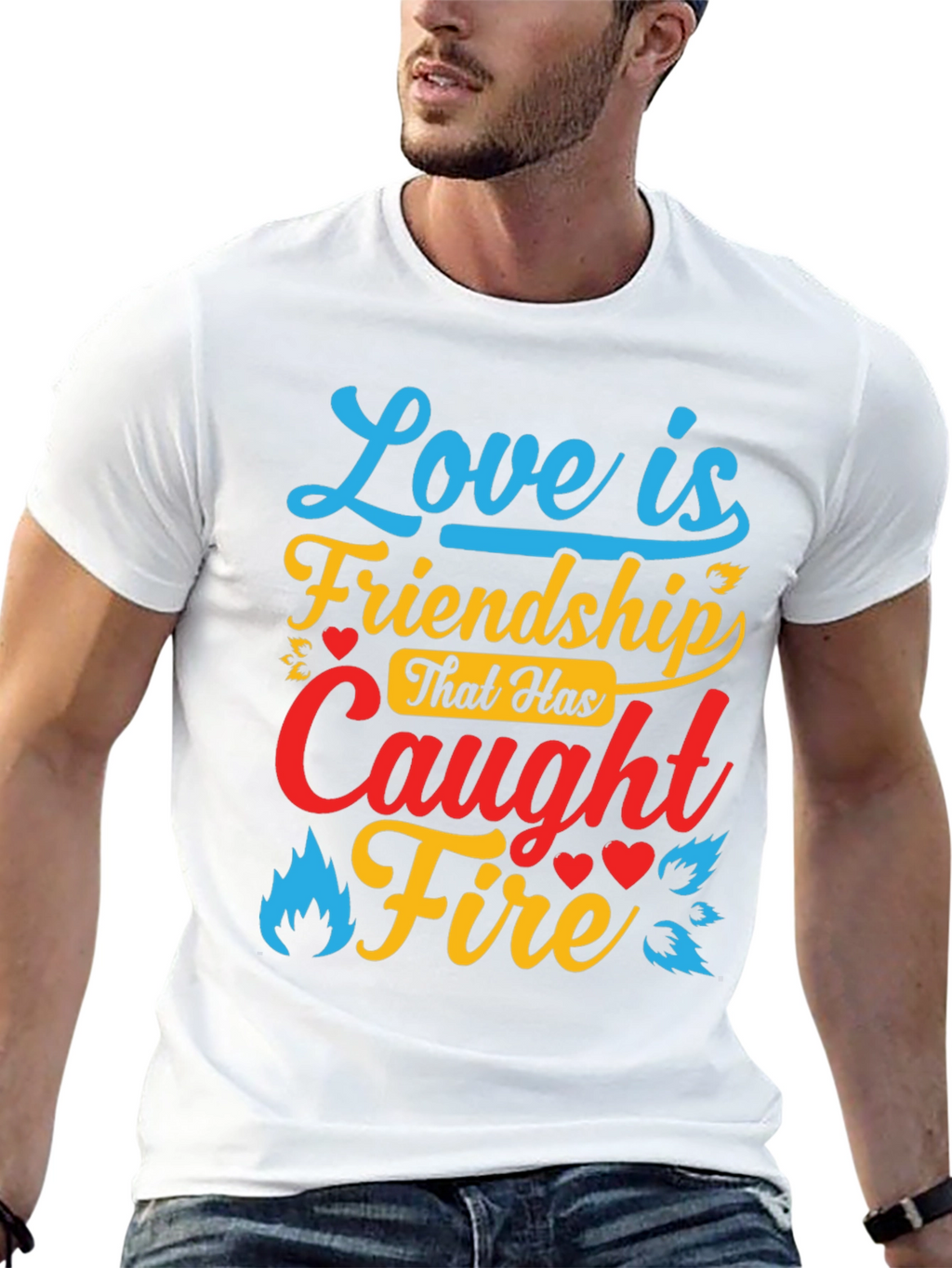 Love is Friendship T-Shirt - Relationship Goals