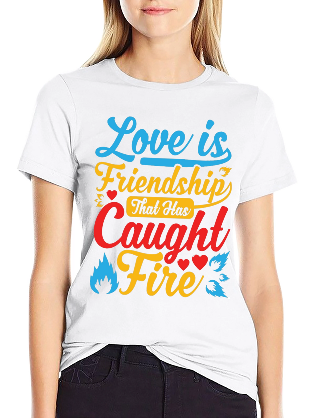Love is Friendship T-Shirt - Relationship Goals