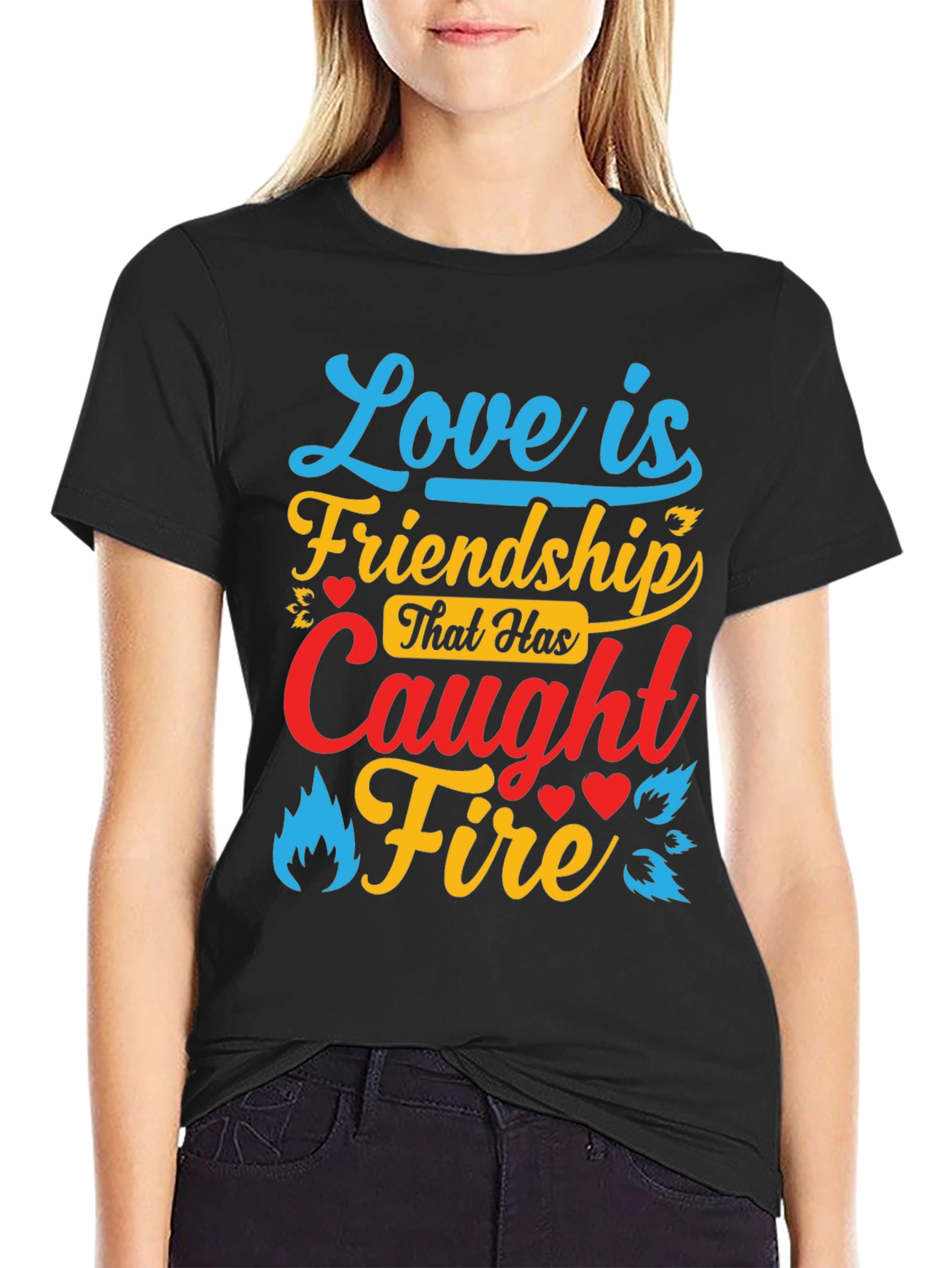 Love is Friendship T-Shirt - Relationship Goals