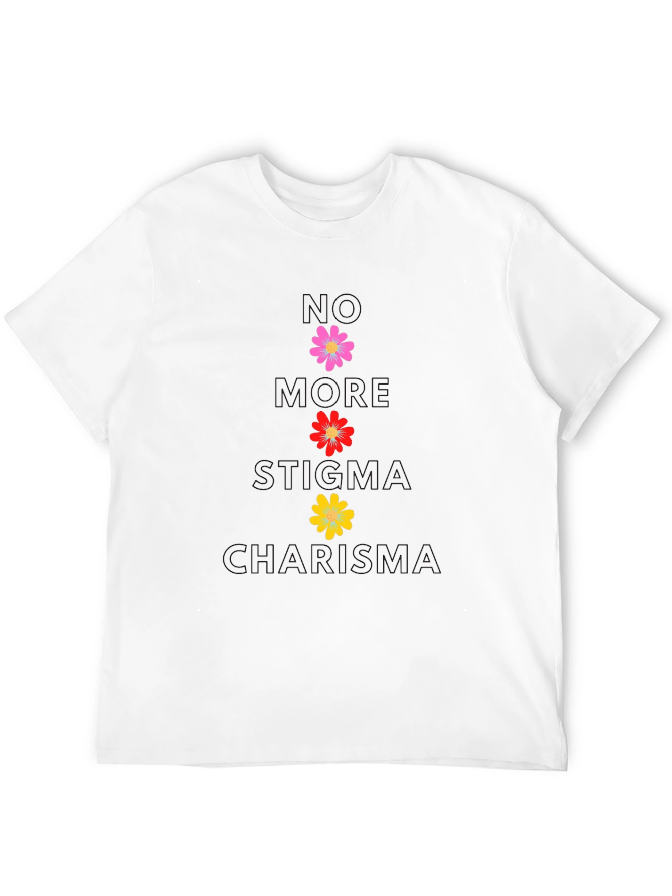 No More Stigma Charisma Floral T-Shirt