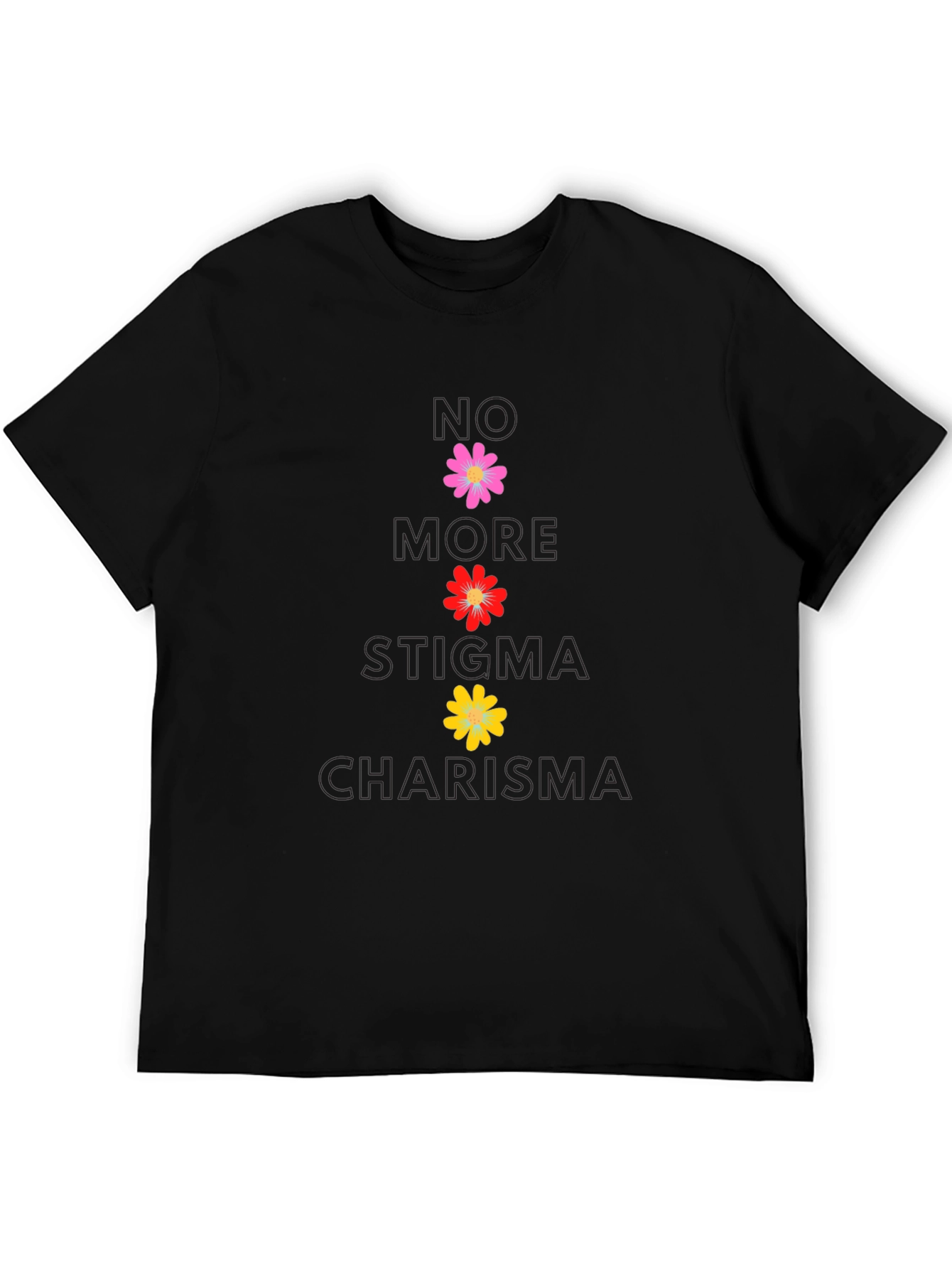 No More Stigma Charisma Floral T-Shirt