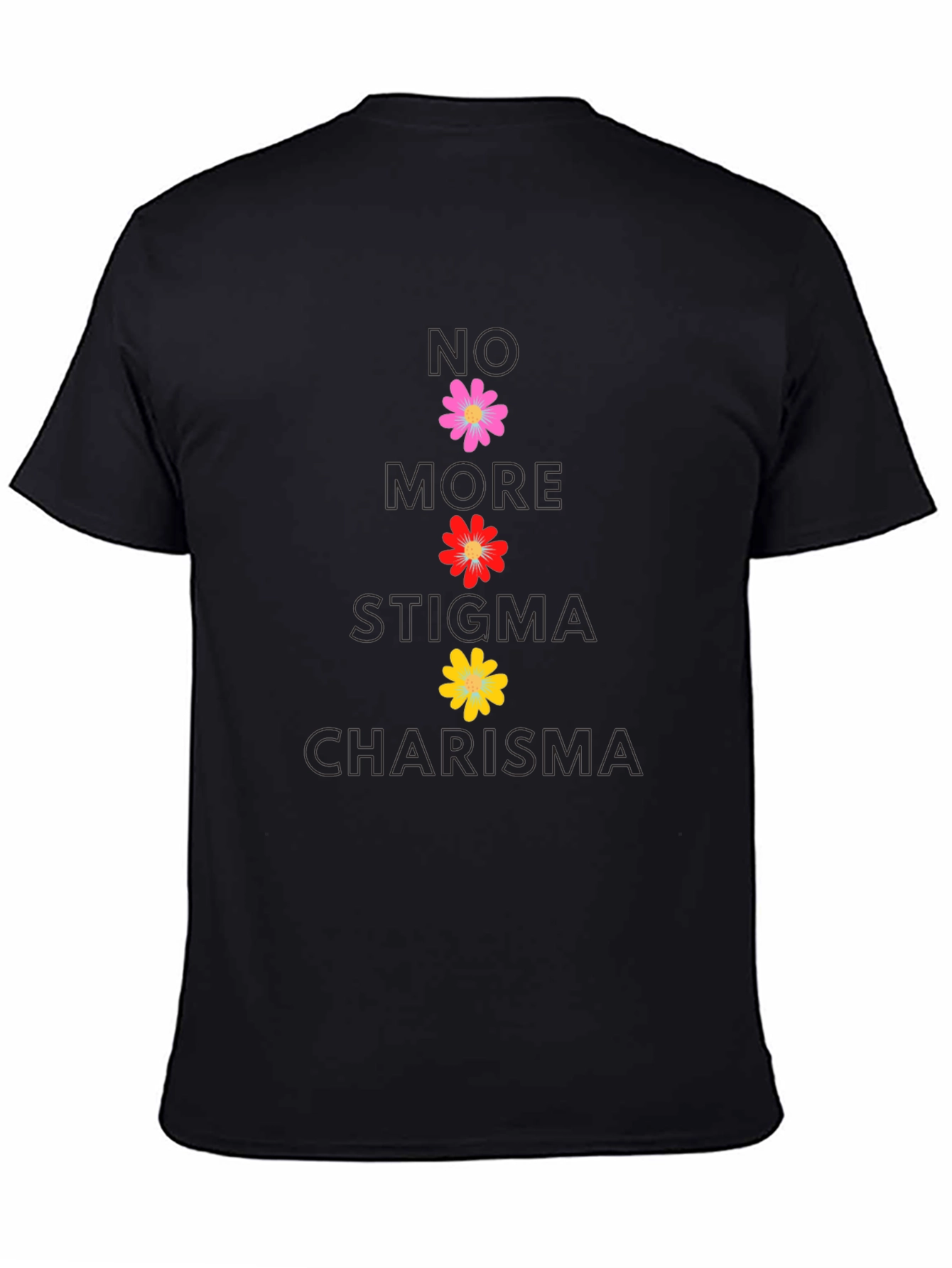 No More Stigma Charisma Floral T-Shirt