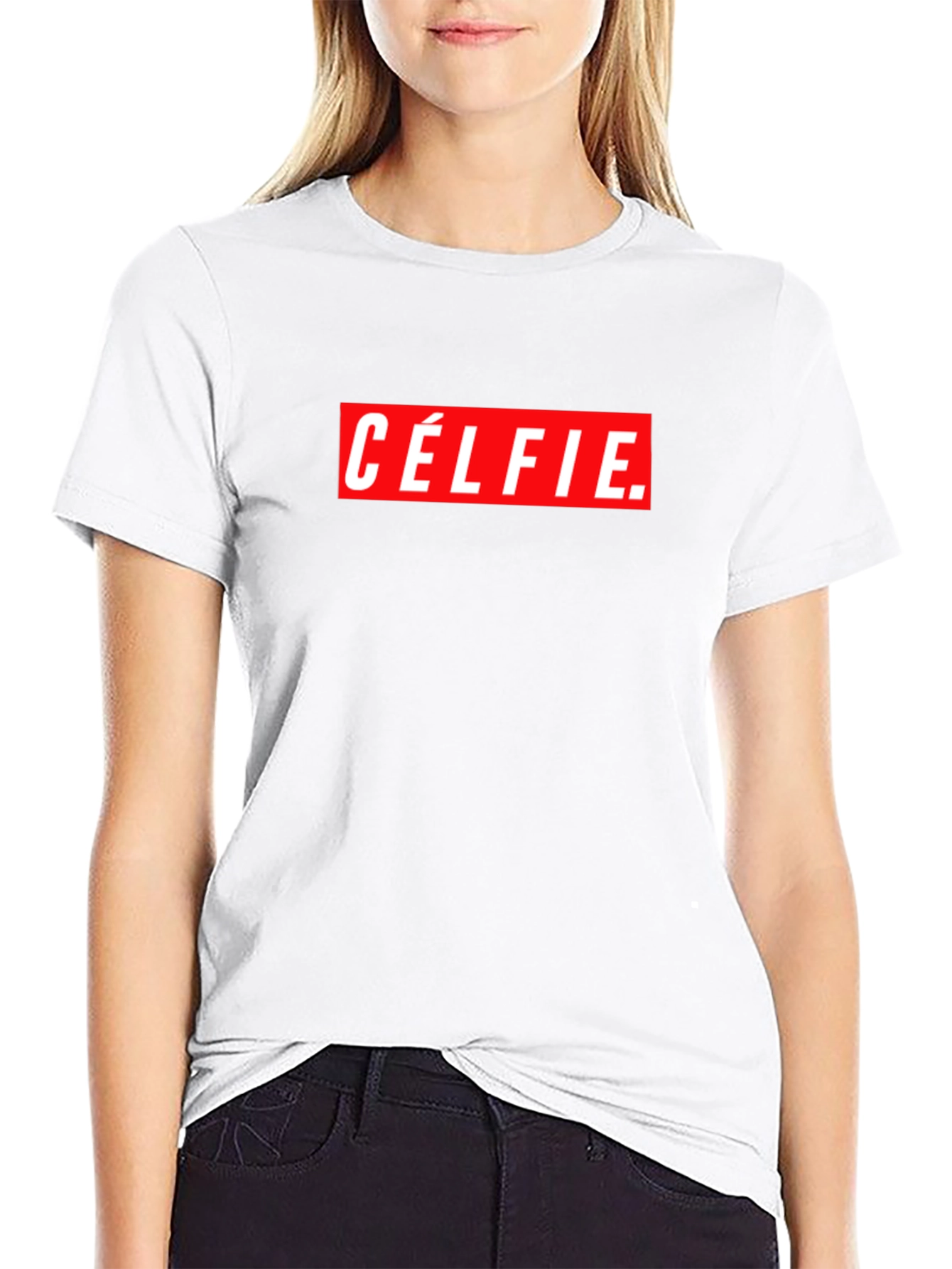 Celfie Graphic Tee - Trendy Statement Shirt