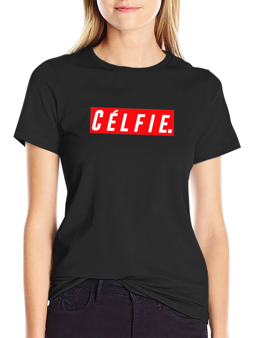 Celfie Graphic Tee - Trendy Statement Shirt