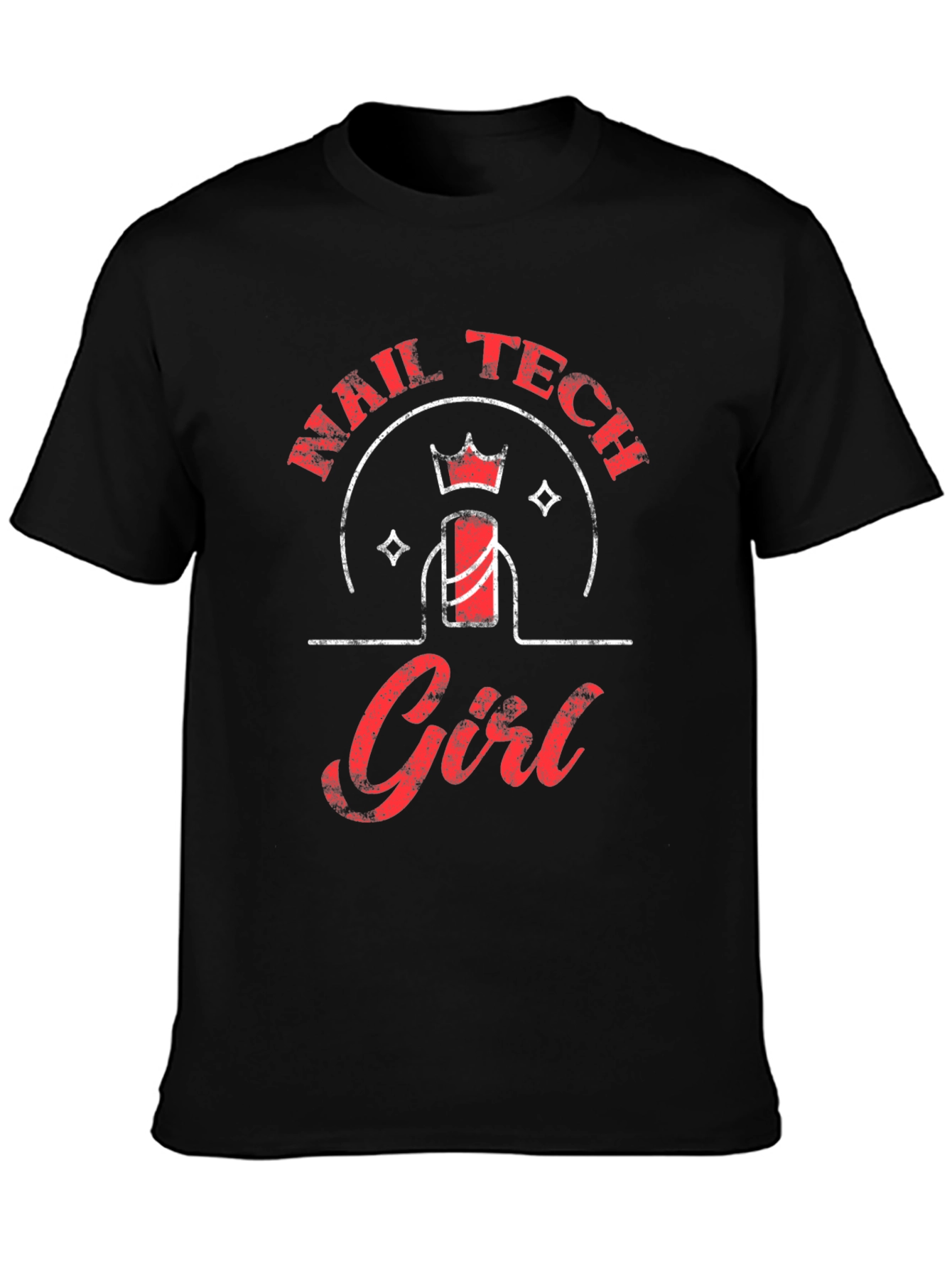 Nail Tech Girl T-Shirt Manicure Specialist Tee