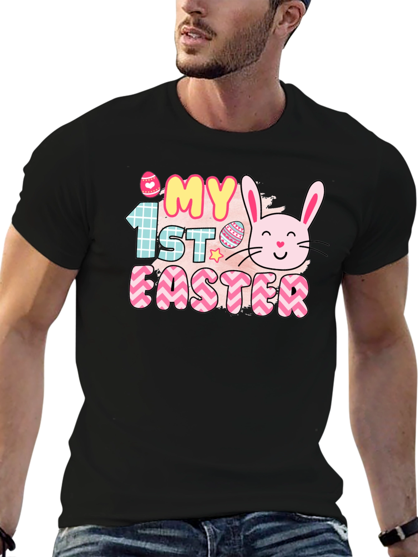 My First Easter T-Shirt - Cute Bunny Design
