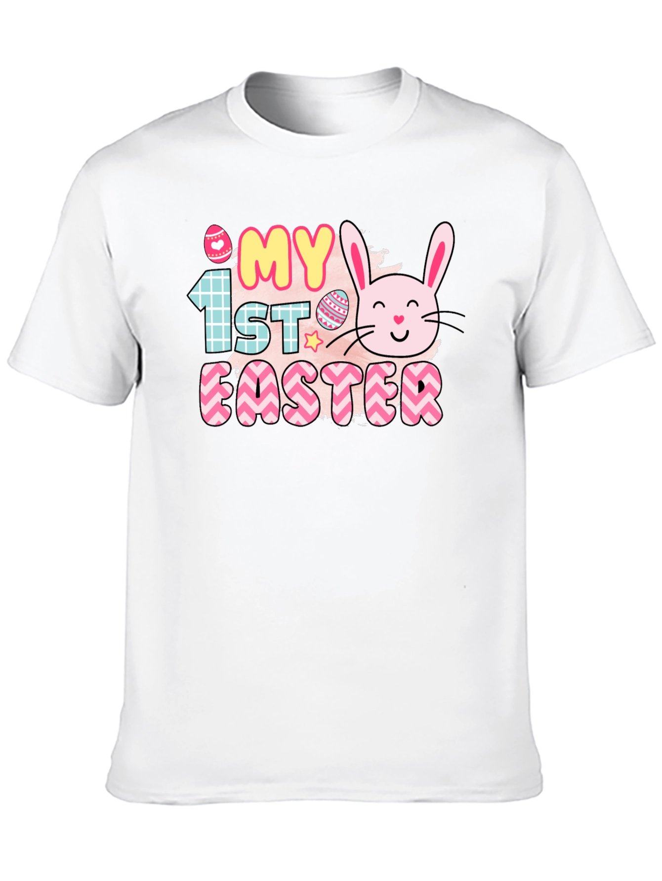 My First Easter T-Shirt - Cute Bunny Design