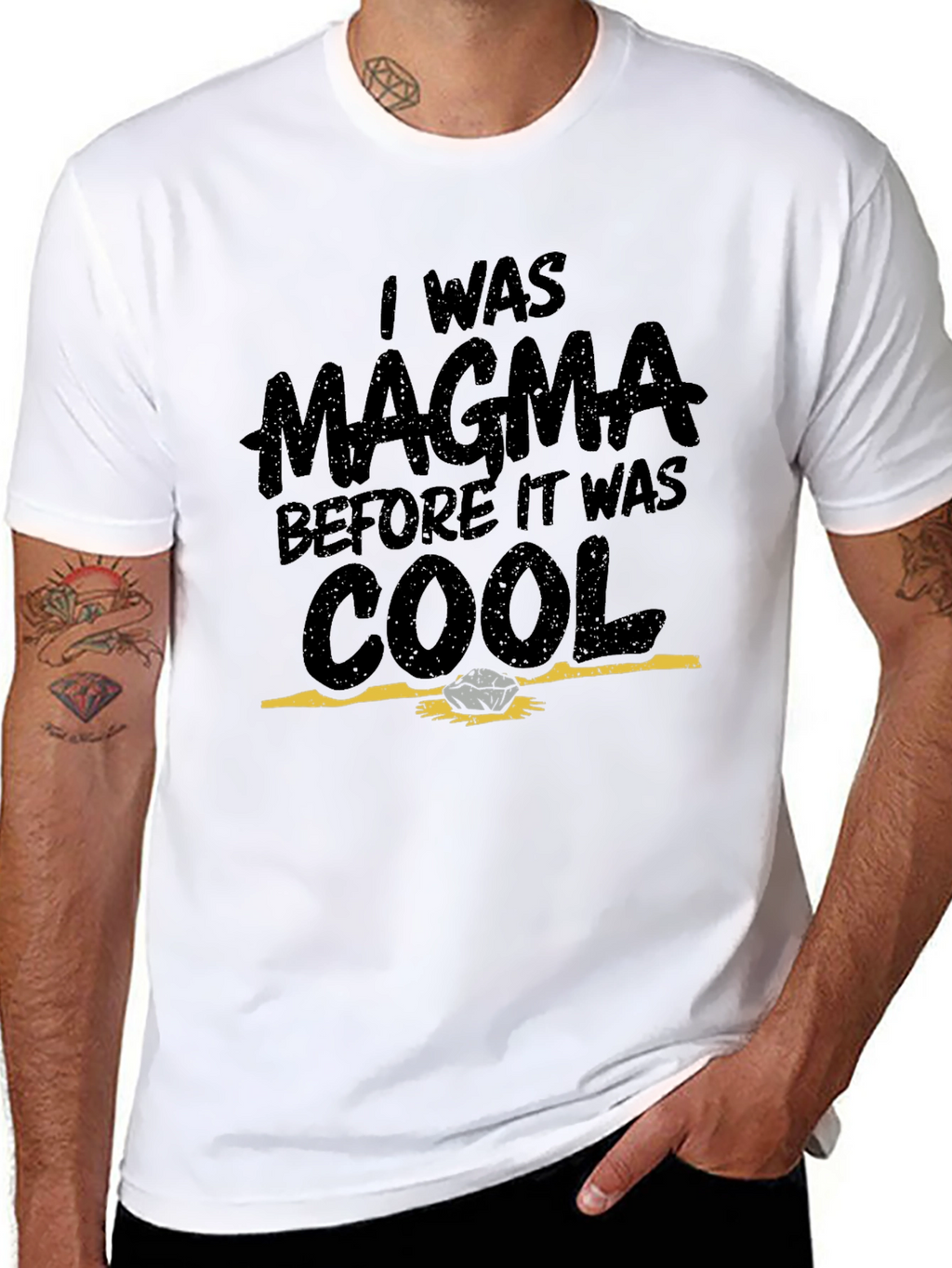 Magma Cool Graphic Tee - Trendy Geologist Shirt