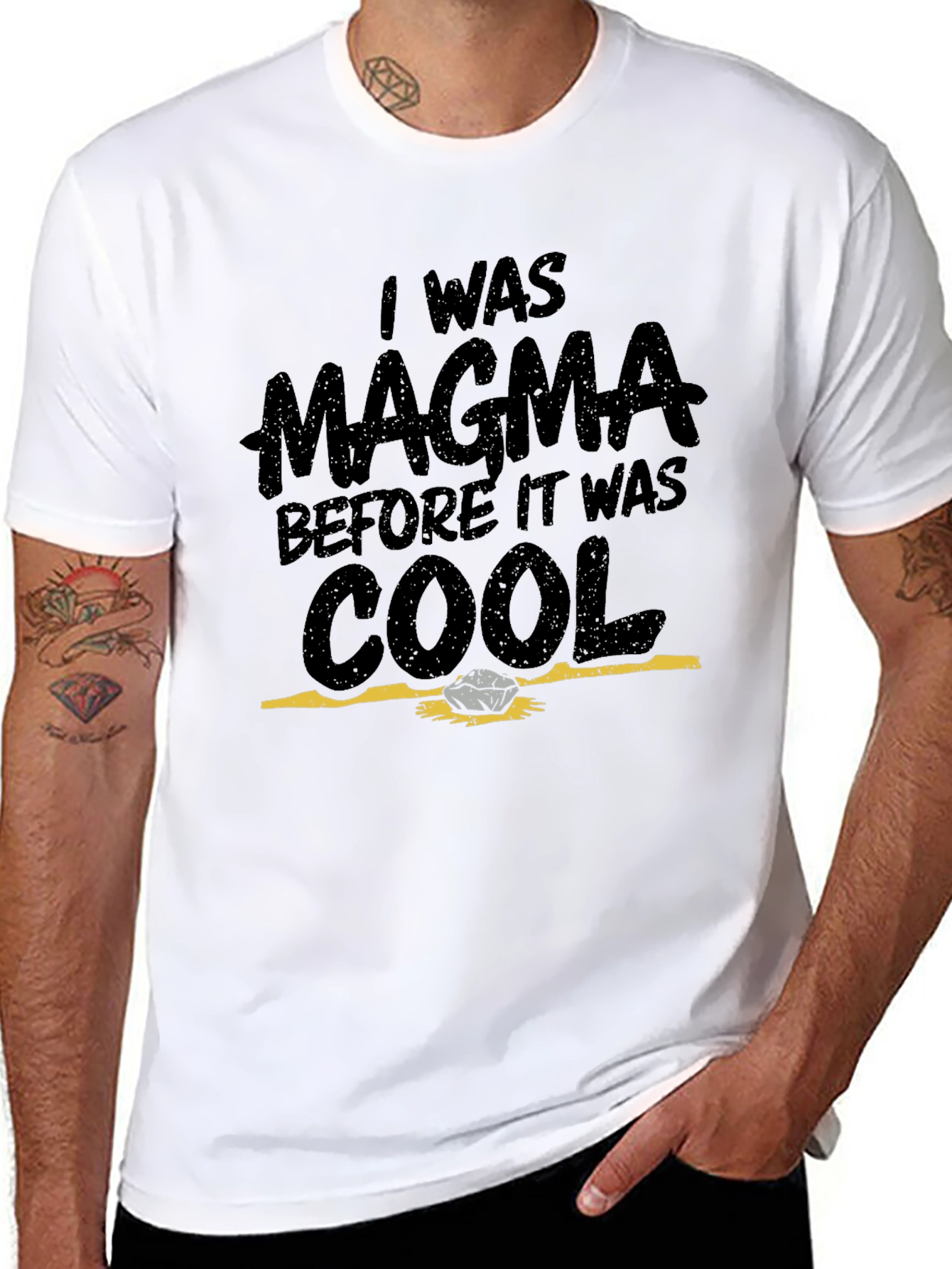 Magma Cool Graphic Tee - Trendy Geologist Shirt