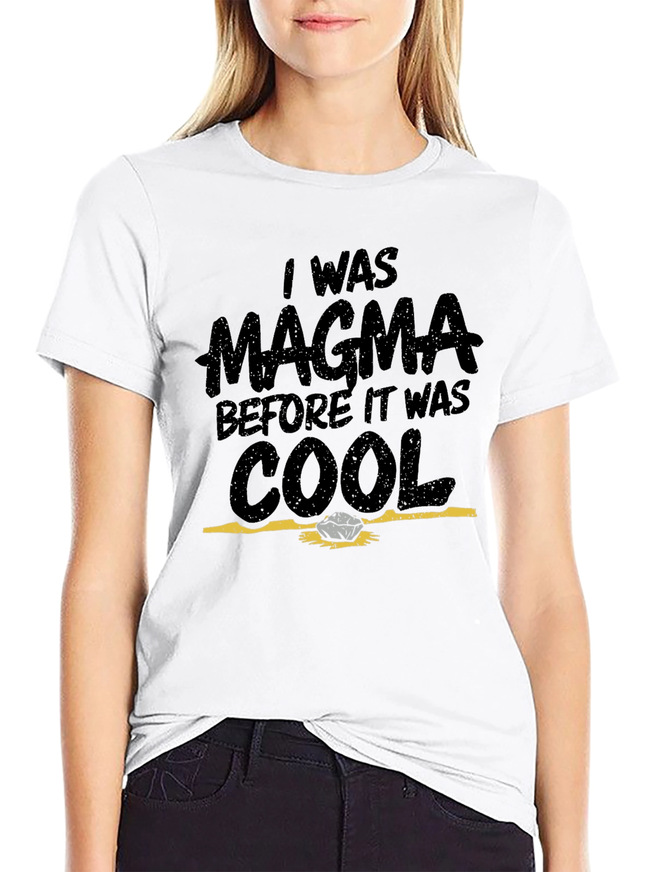 Magma Cool Graphic Tee - Trendy Geologist Shirt