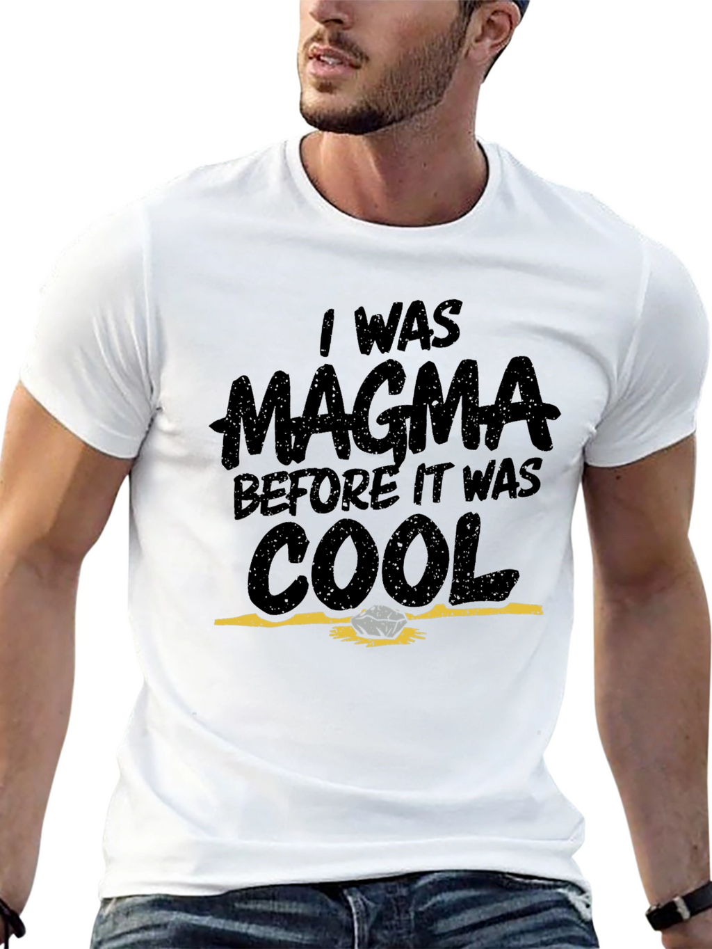 Magma Cool Graphic Tee - Trendy Geologist Shirt
