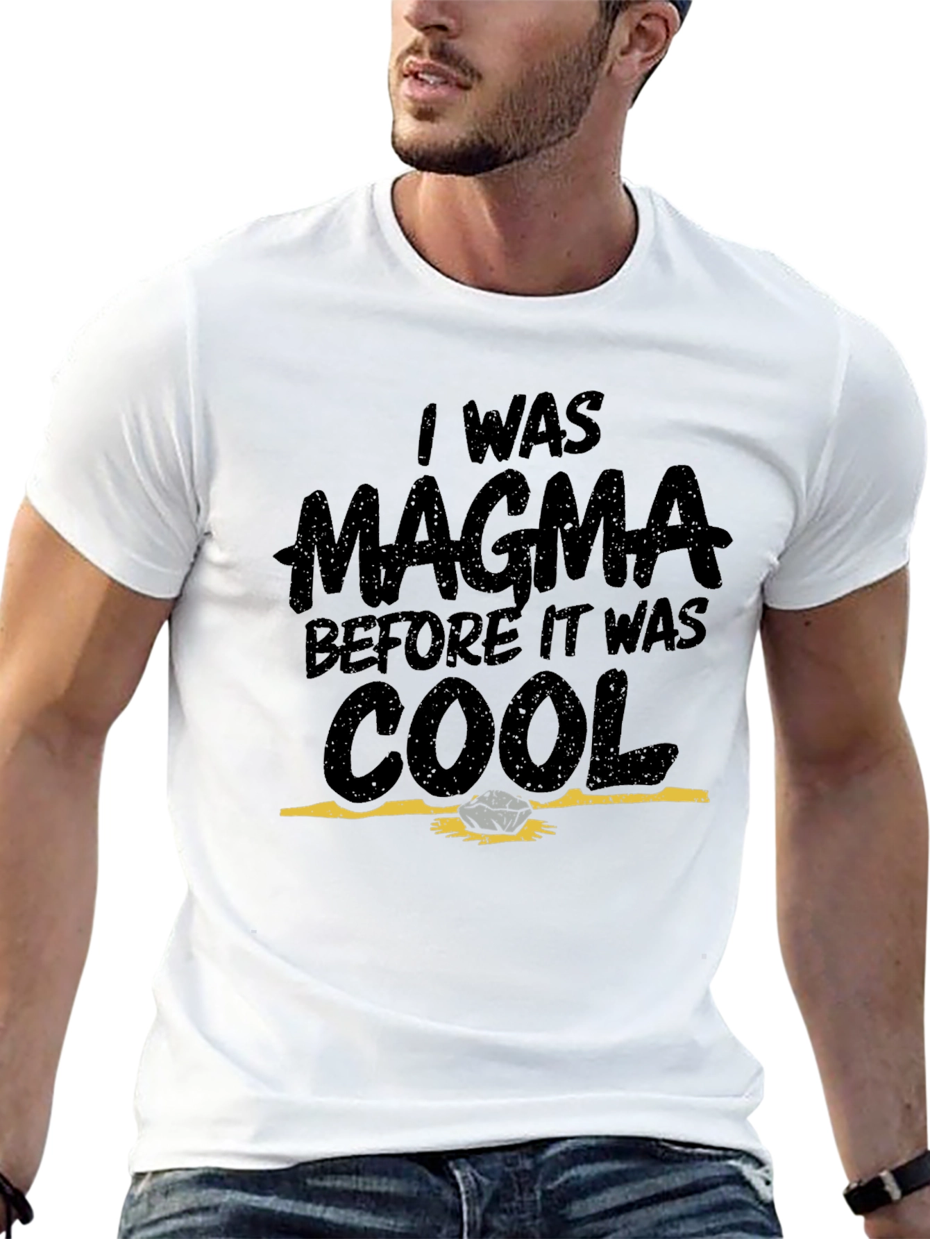 Magma Cool Graphic Tee - Trendy Geologist Shirt