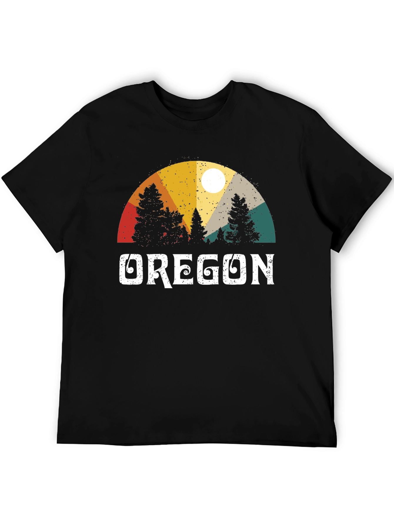 Vintage Oregon Graphic T-Shirt - Nature Lover Apparel