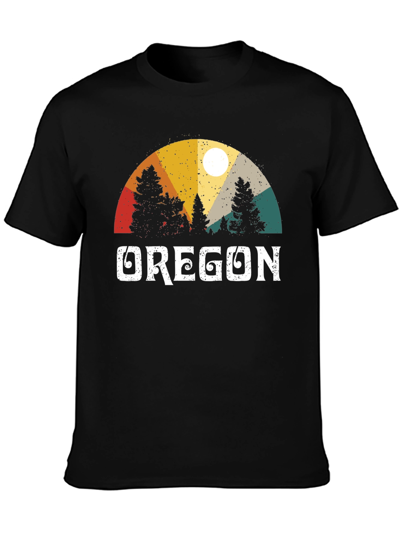 Vintage Oregon Graphic T-Shirt - Nature Lover Apparel