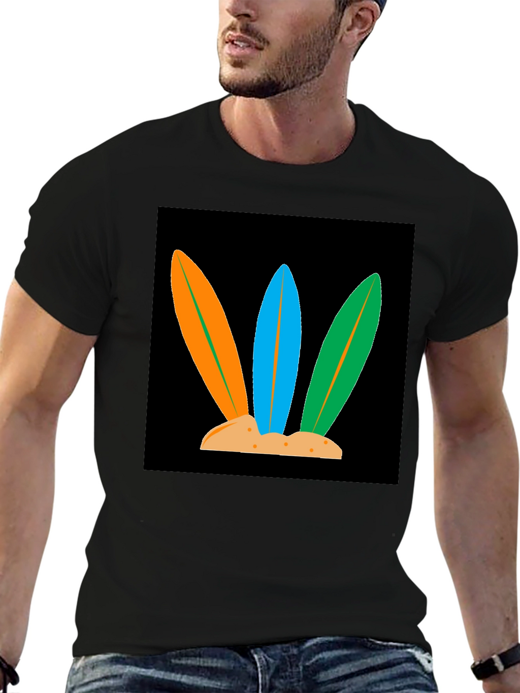 Surfboard Trio Graphic Tee