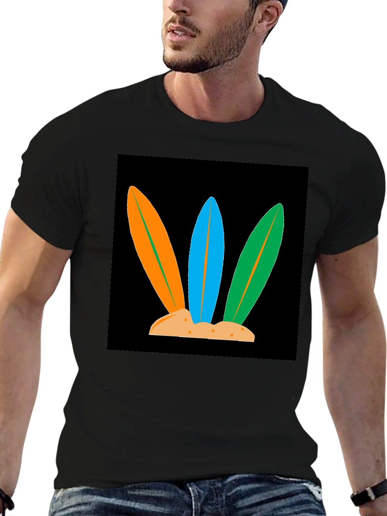 Surfboard Trio Graphic Tee