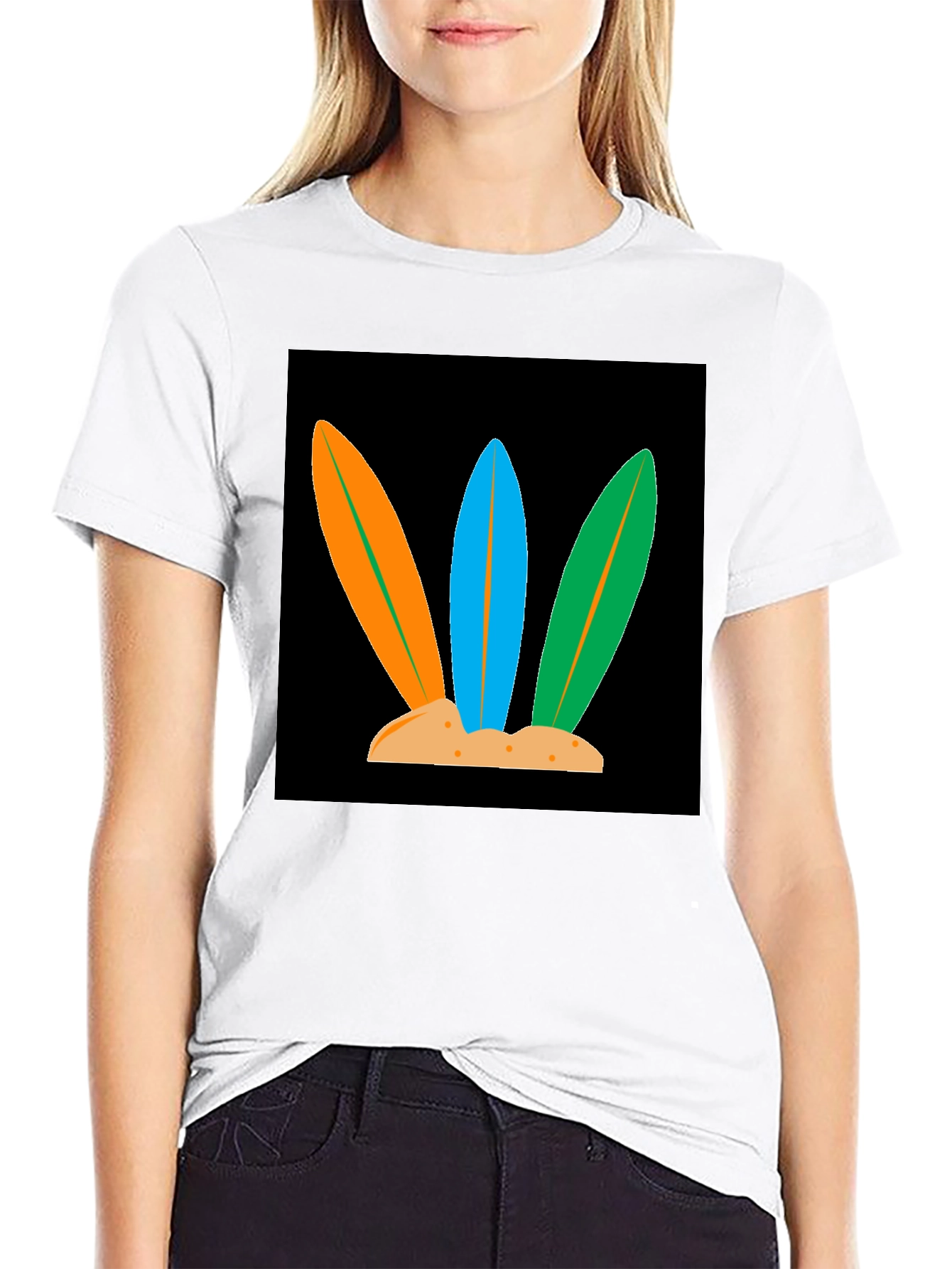 Surfboard Trio Graphic Tee