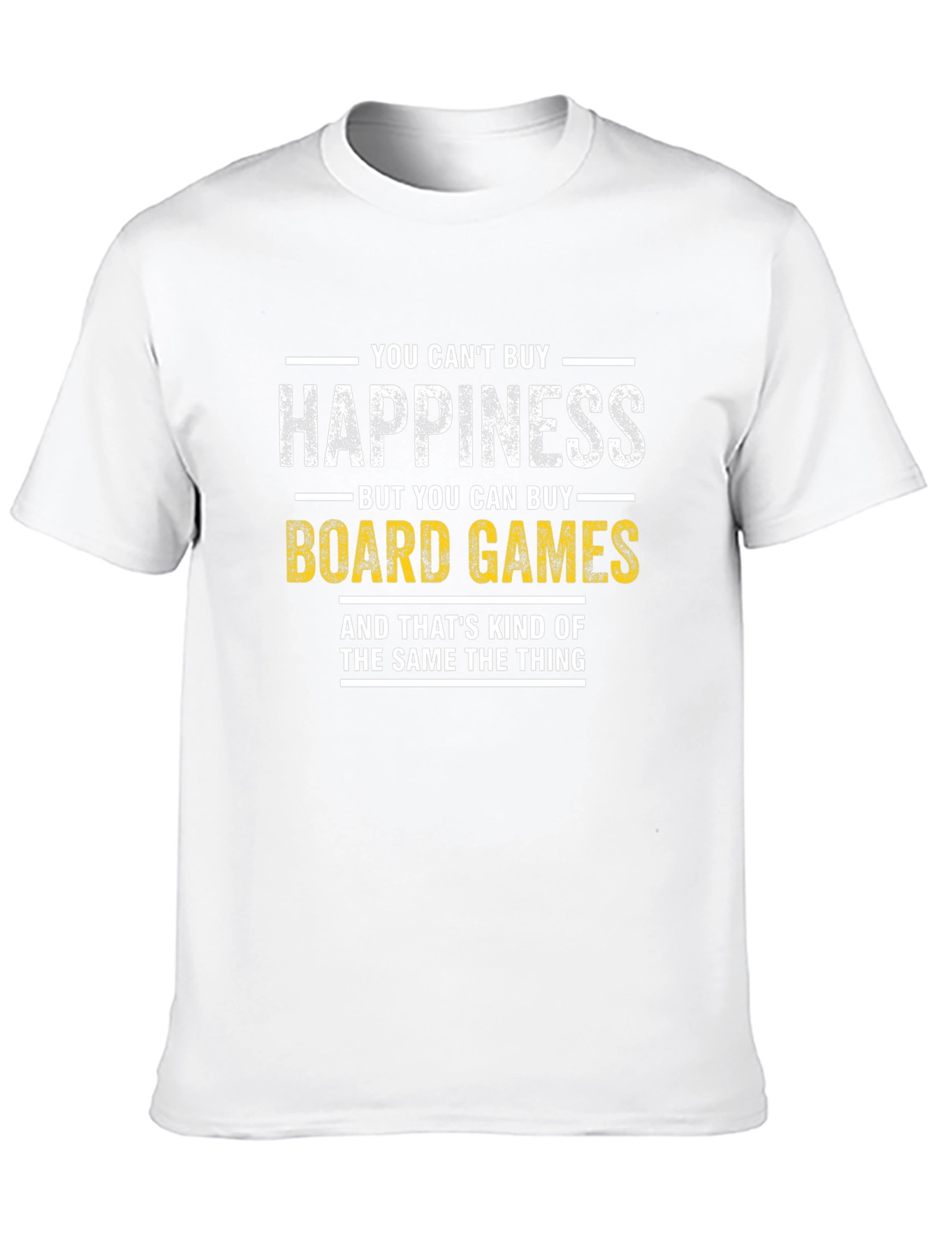 Board Games Happiness T-Shirt - Funny Hobby Tee