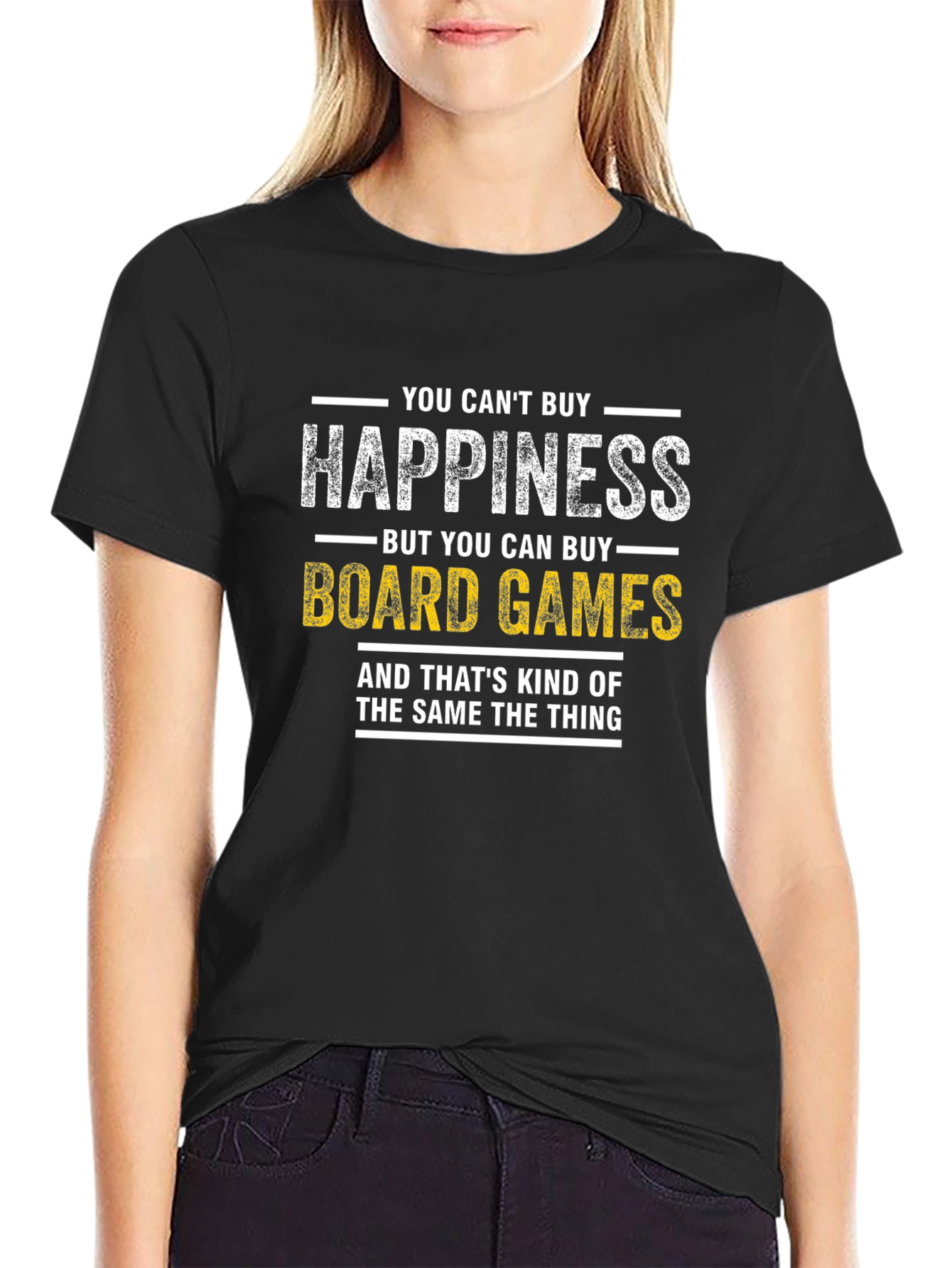 Board Games Happiness T-Shirt - Funny Hobby Tee