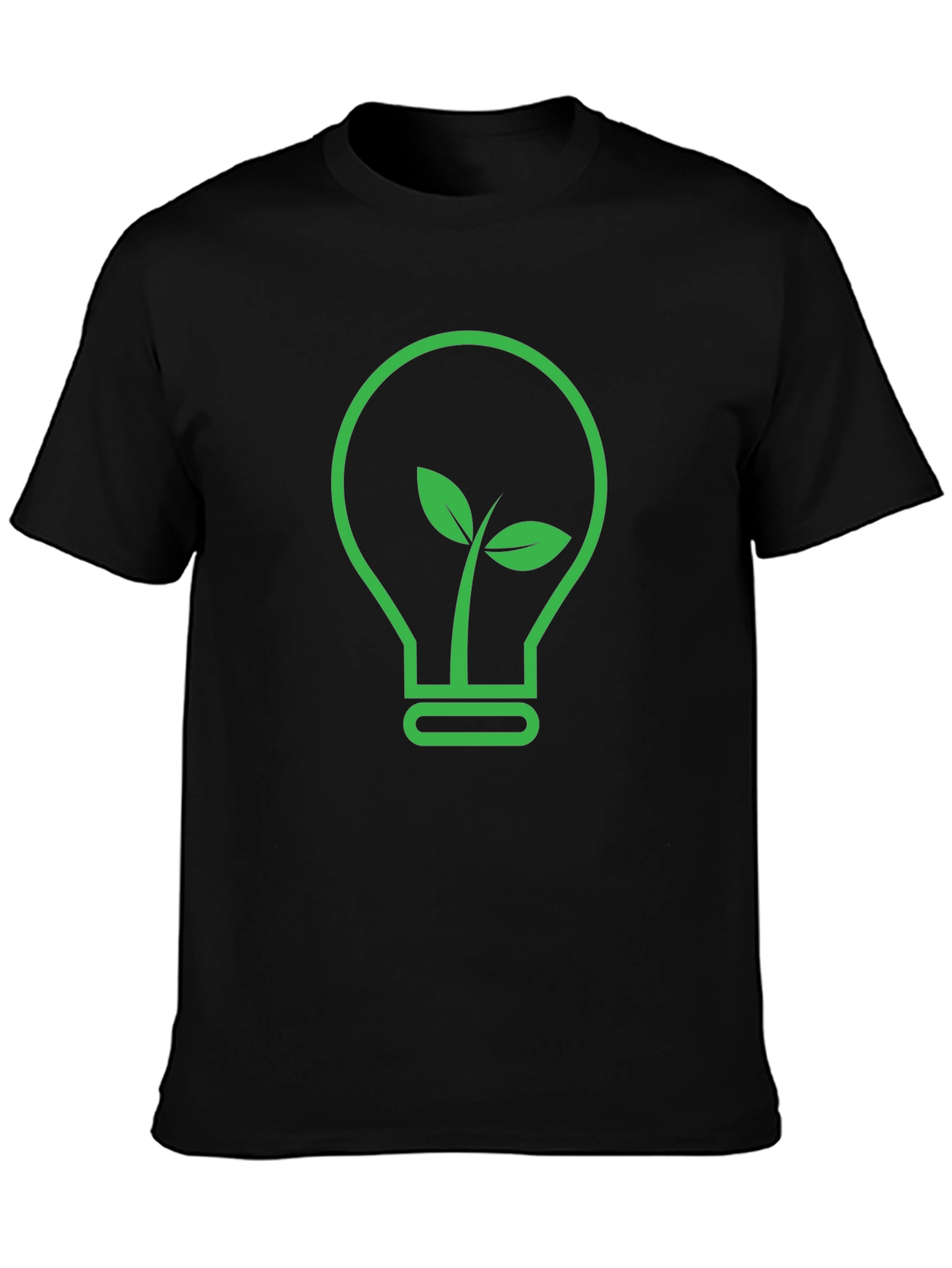 Eco-Friendly Green Bulb T-Shirt