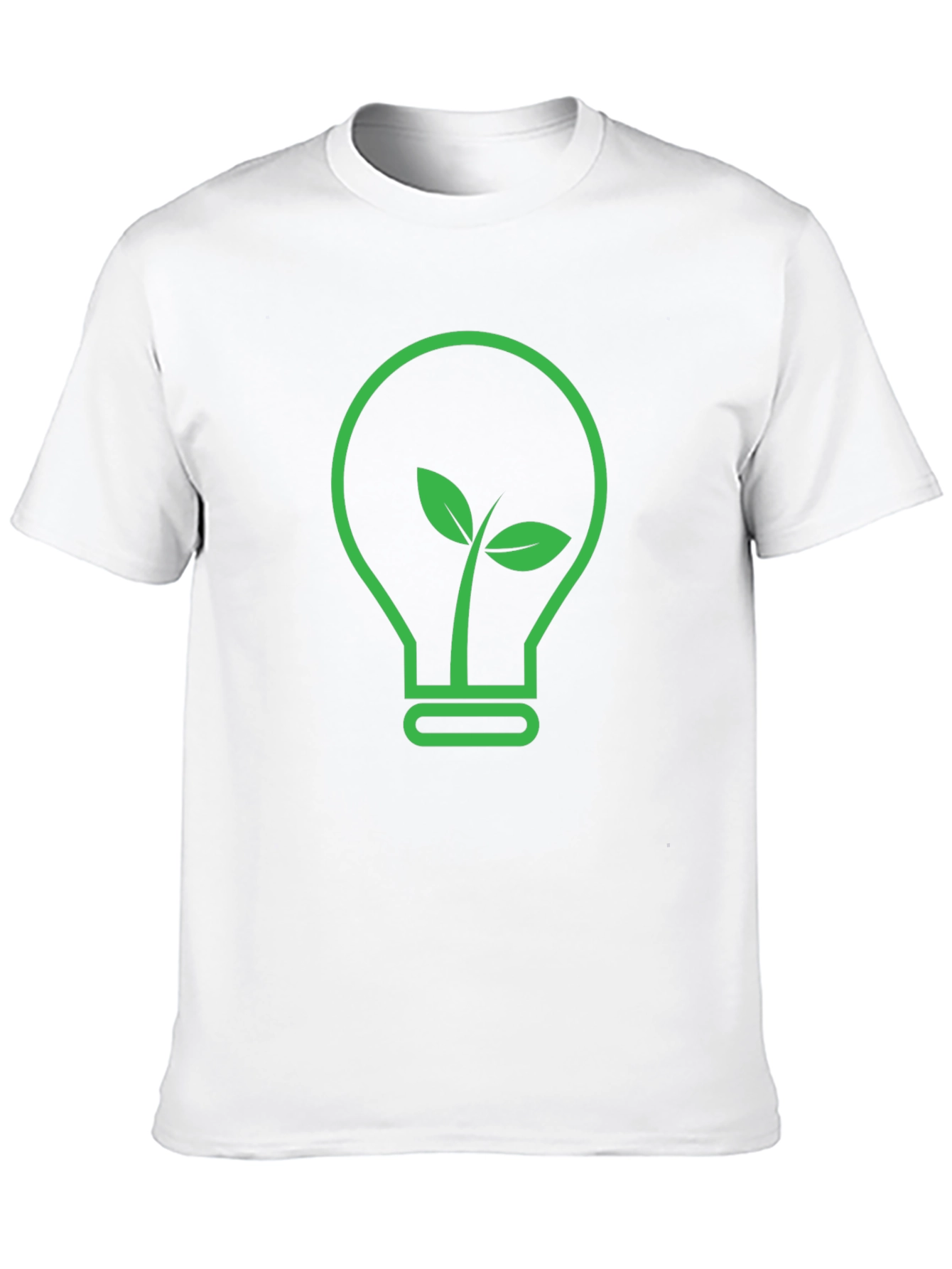 Eco-Friendly Green Bulb T-Shirt