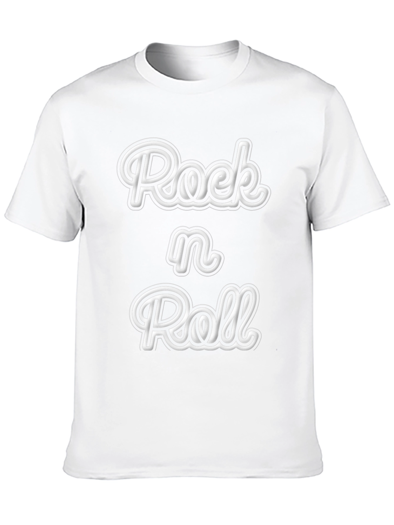 Rock n Roll T-Shirt - Black Graphic Tee