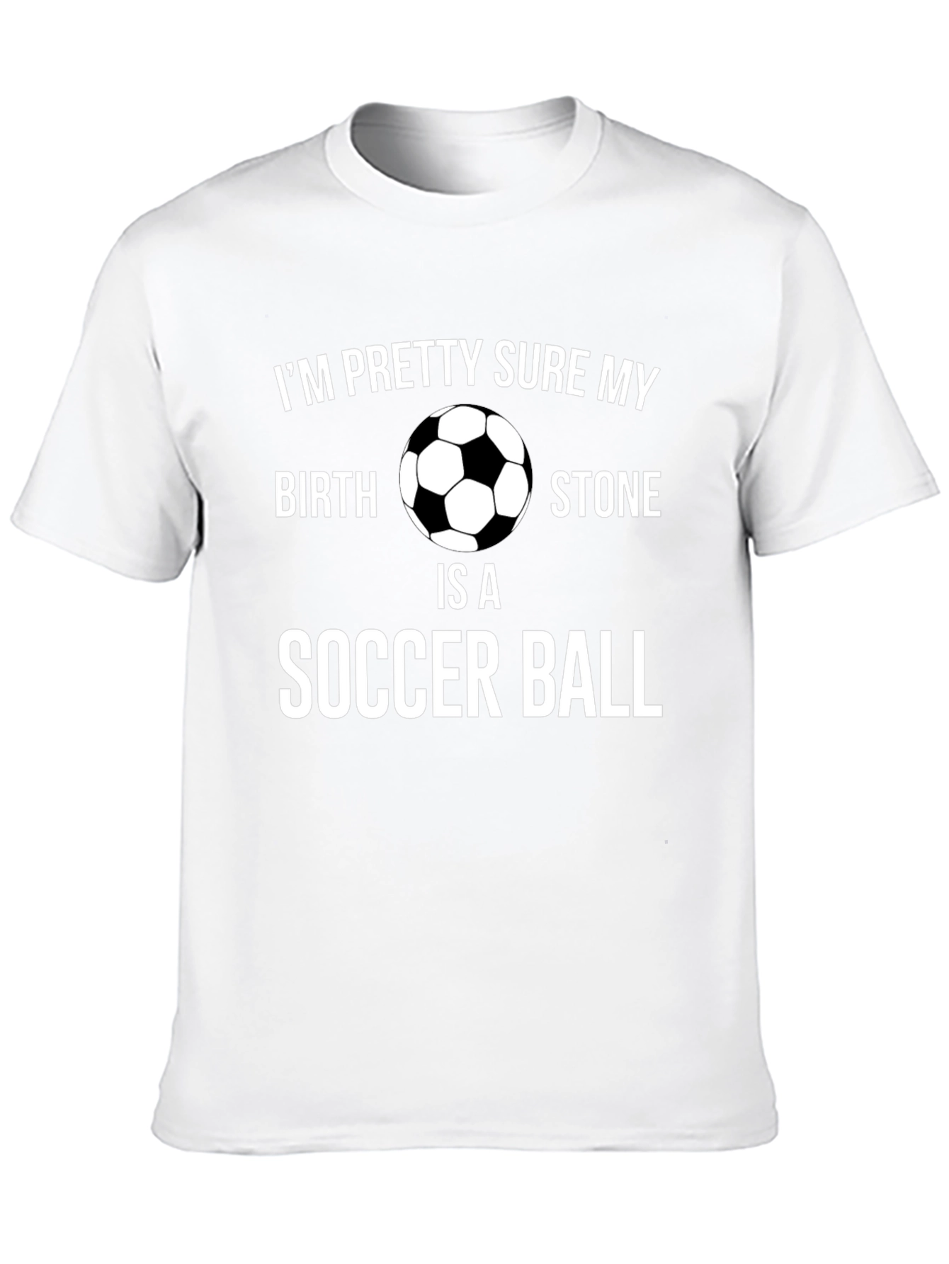 Soccer Ball Birthstone T-Shirt