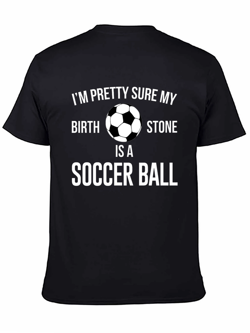 Soccer Ball Birthstone T-Shirt
