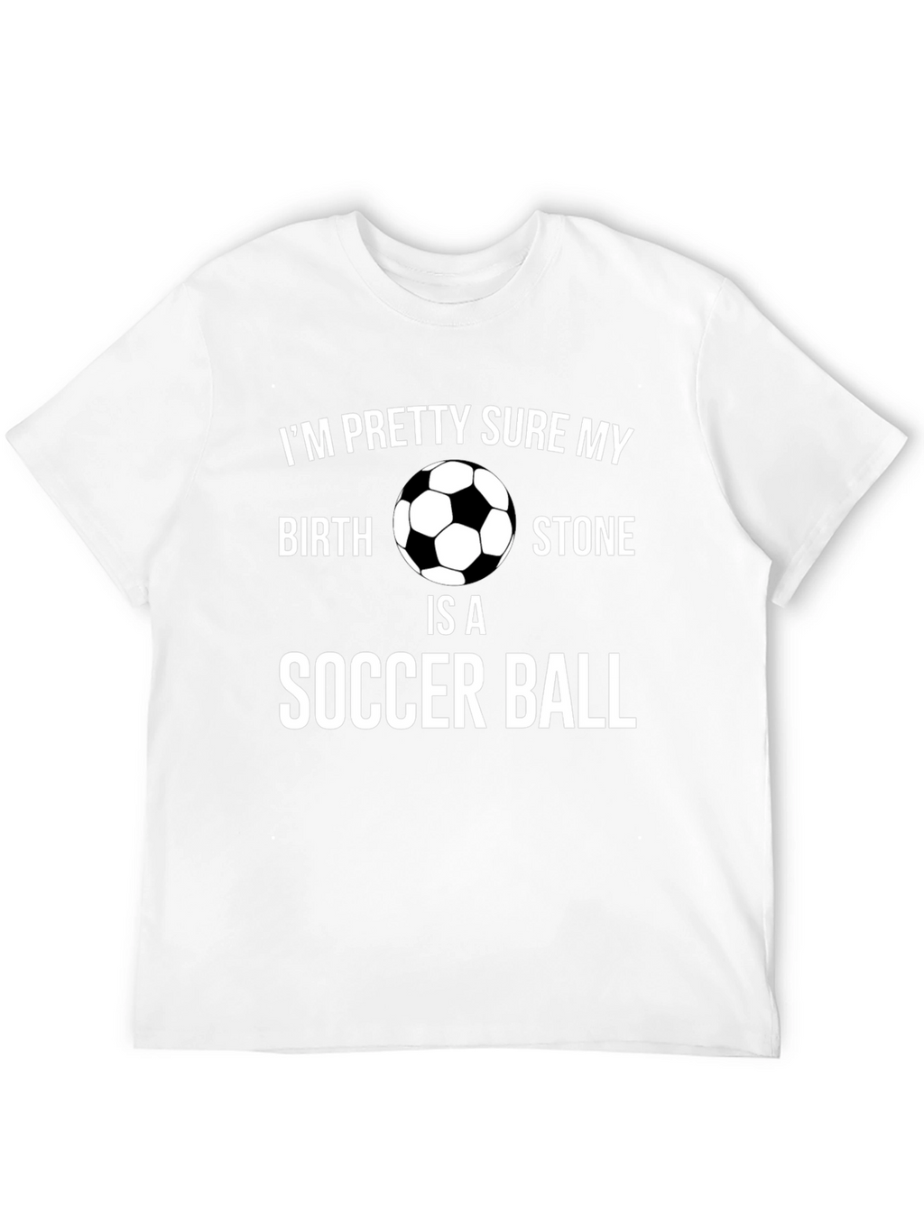 Soccer Ball Birthstone T-Shirt