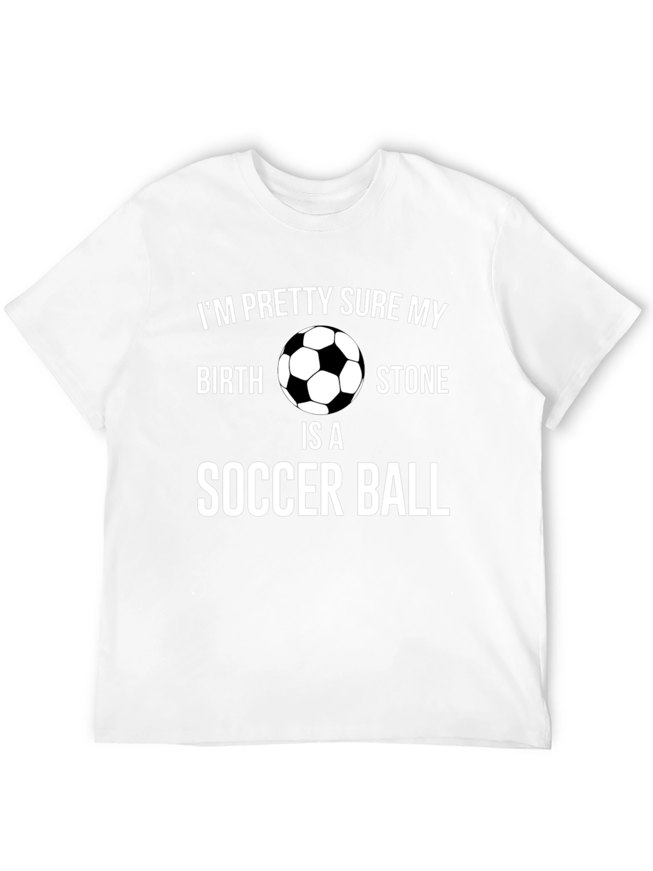 Soccer Ball Birthstone T-Shirt