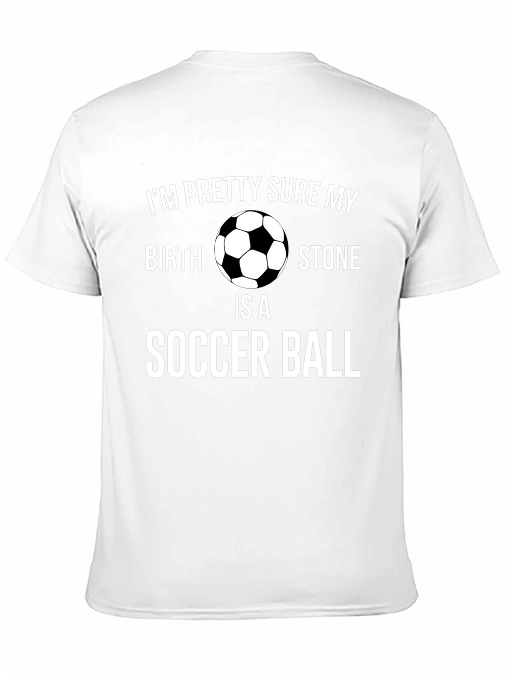 Soccer Ball Birthstone T-Shirt