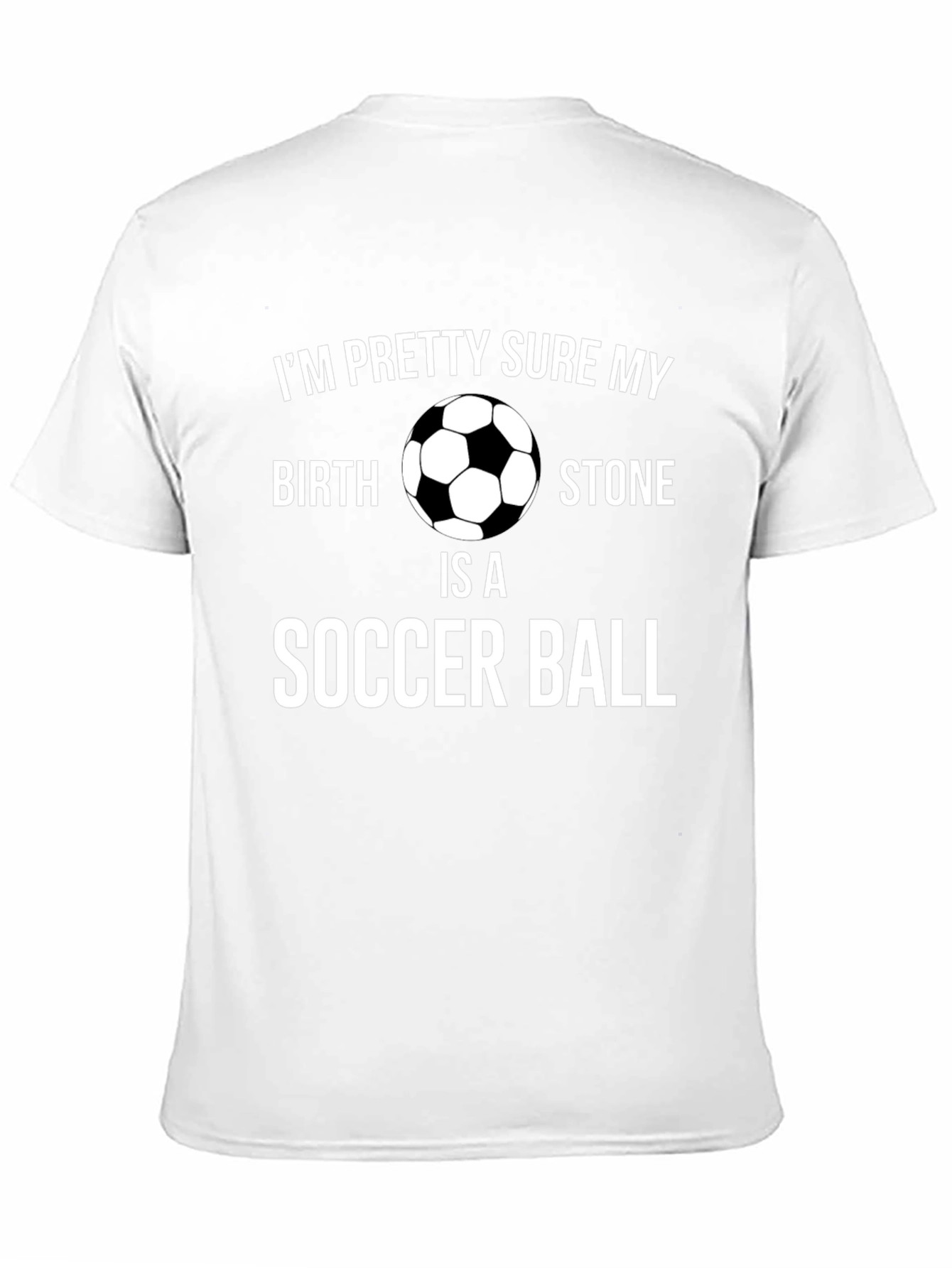 Soccer Ball Birthstone T-Shirt