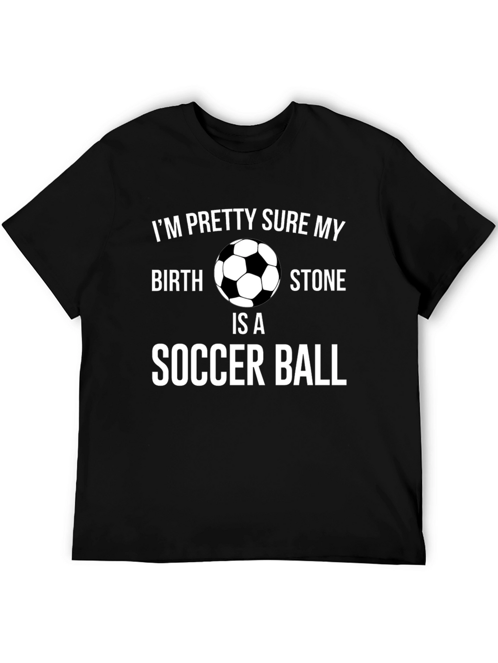 Soccer Ball Birthstone T-Shirt