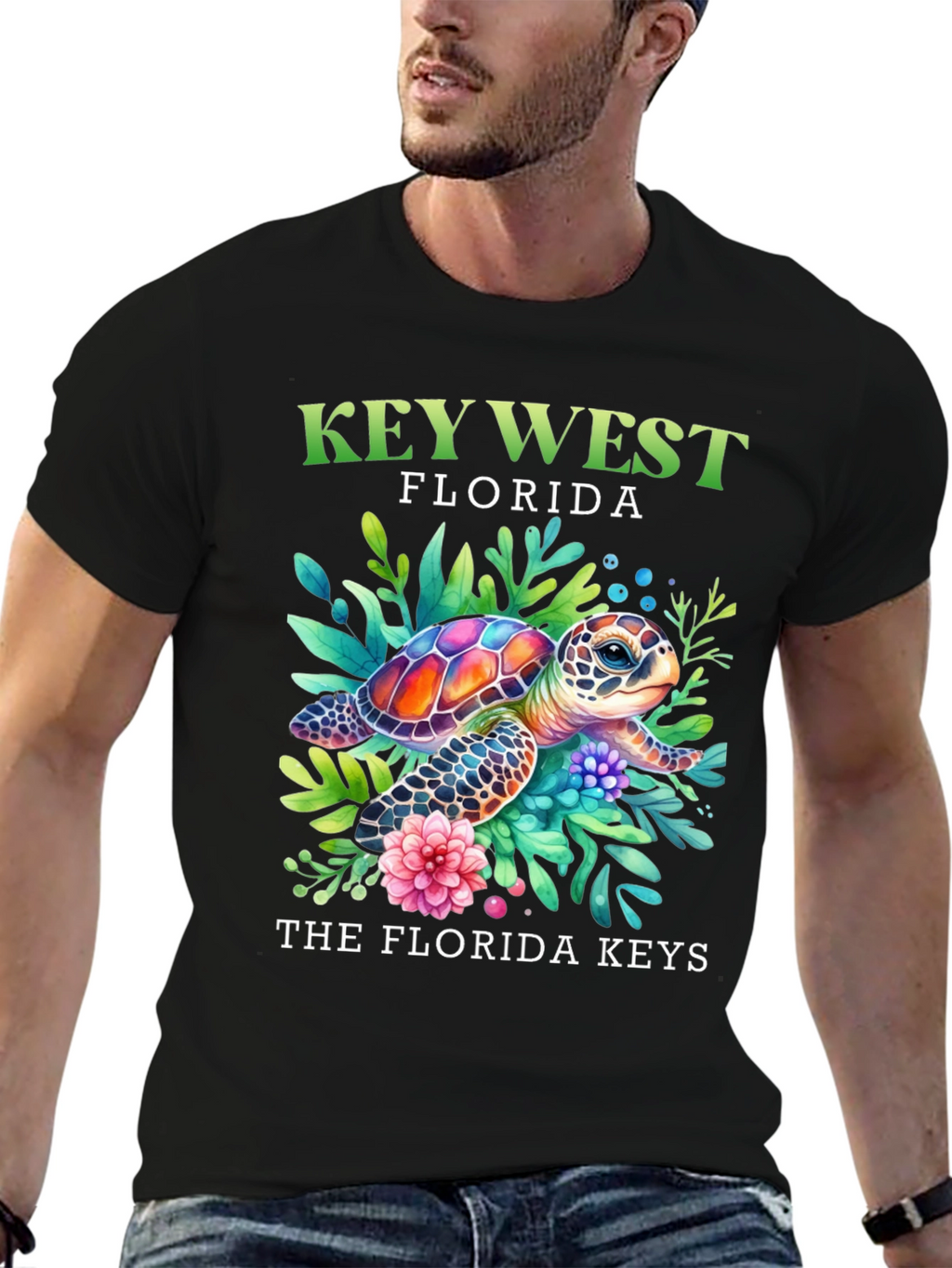 Key West Florida Turtle T-Shirt