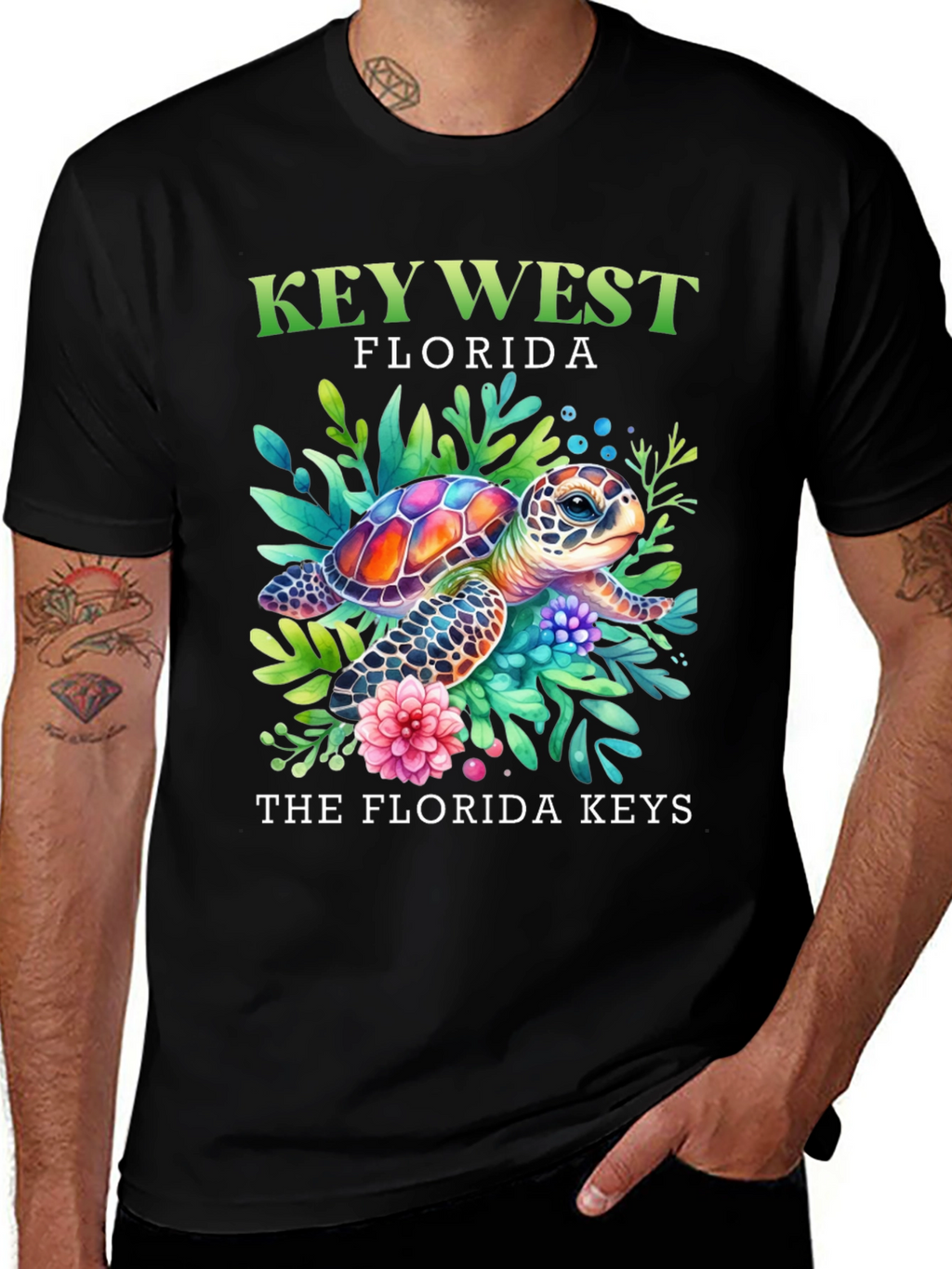 Key West Florida Turtle T-Shirt
