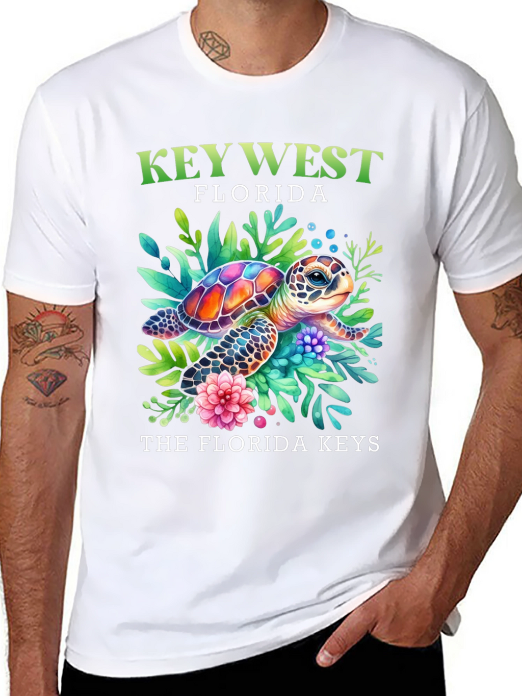 Key West Florida Turtle T-Shirt